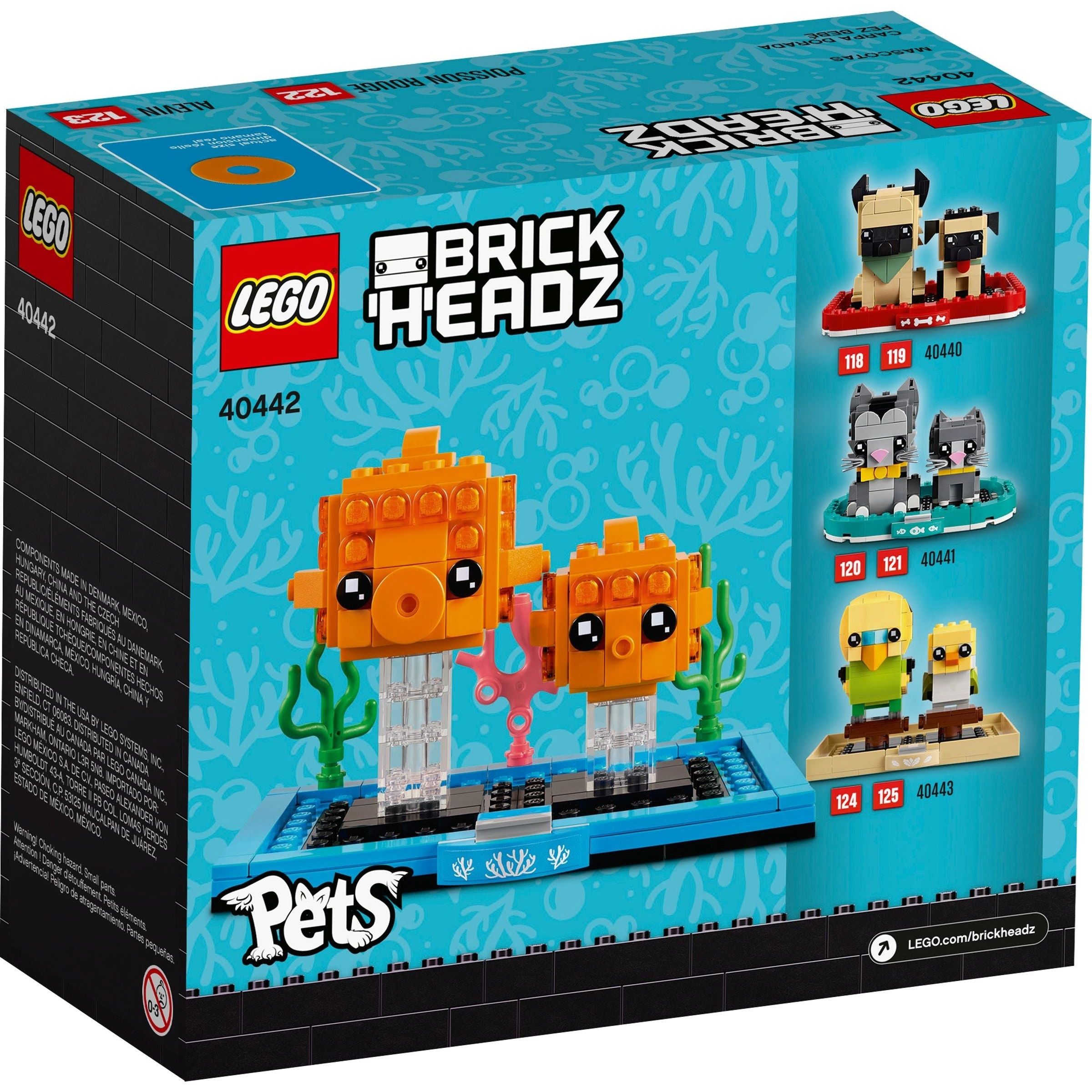 LEGO BrickHeadz Goldfisch 40442