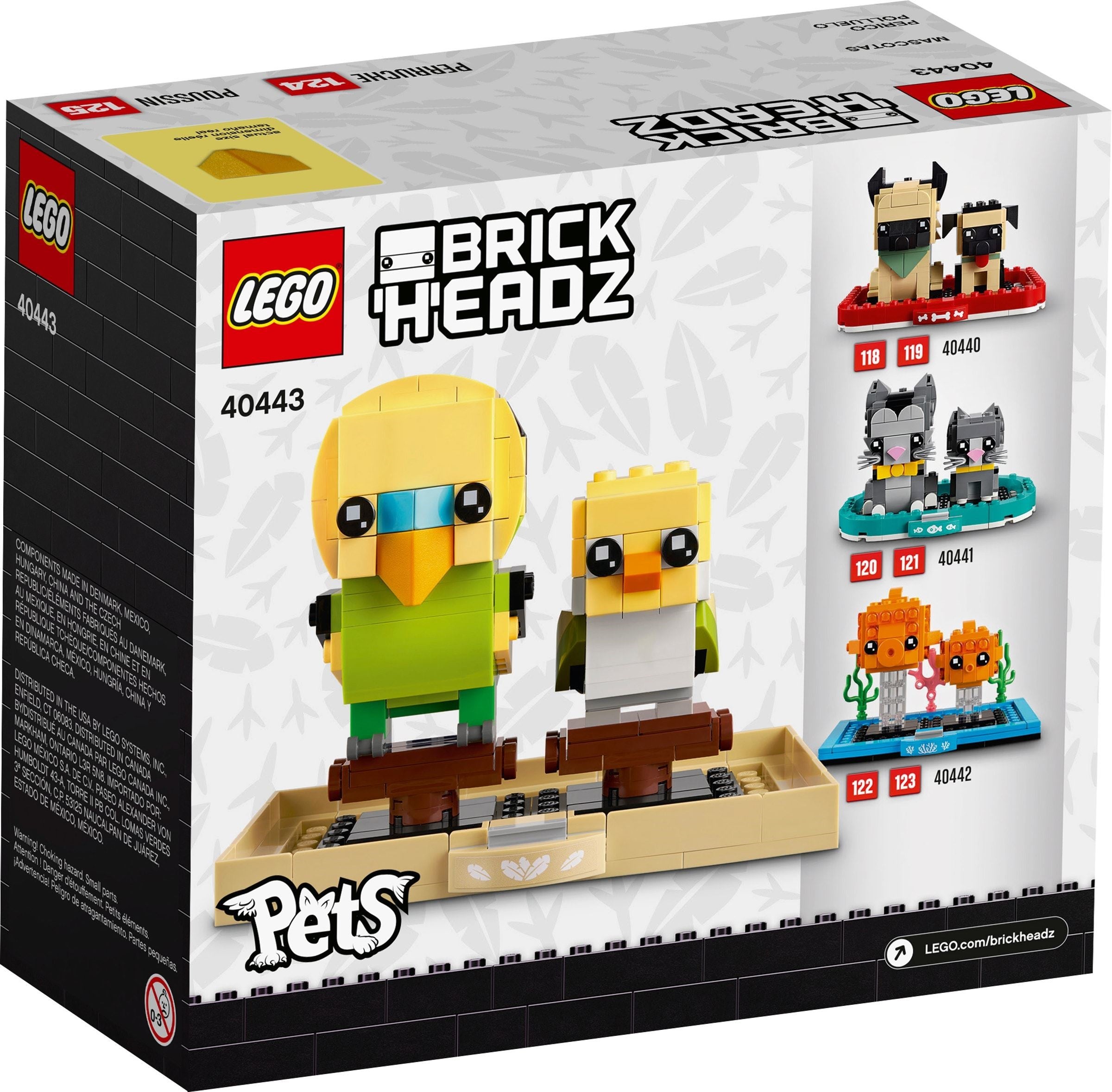 LEGO BrickHeadz Wellensittich 40443