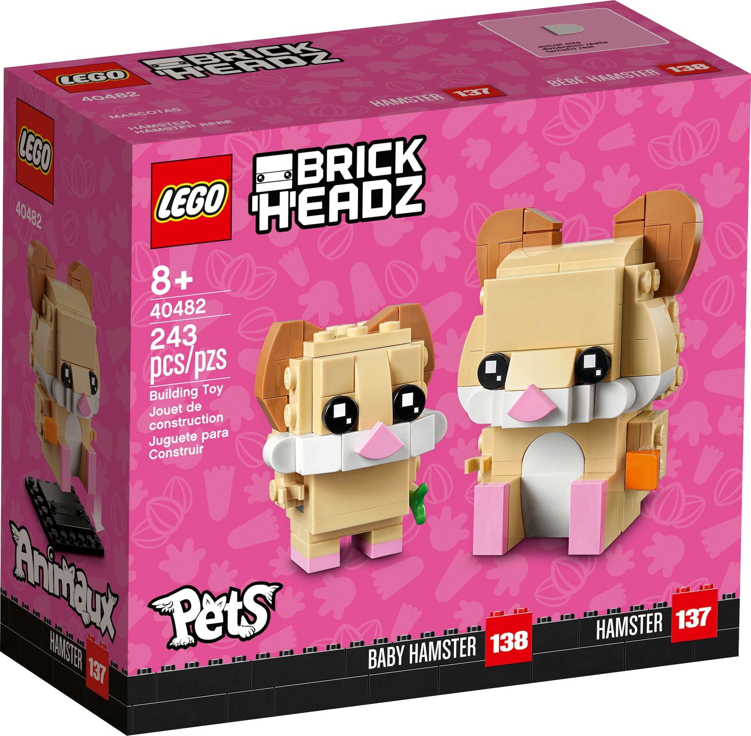 <transcy>LEGO BrickHeadz Hamster 40482</transcy>