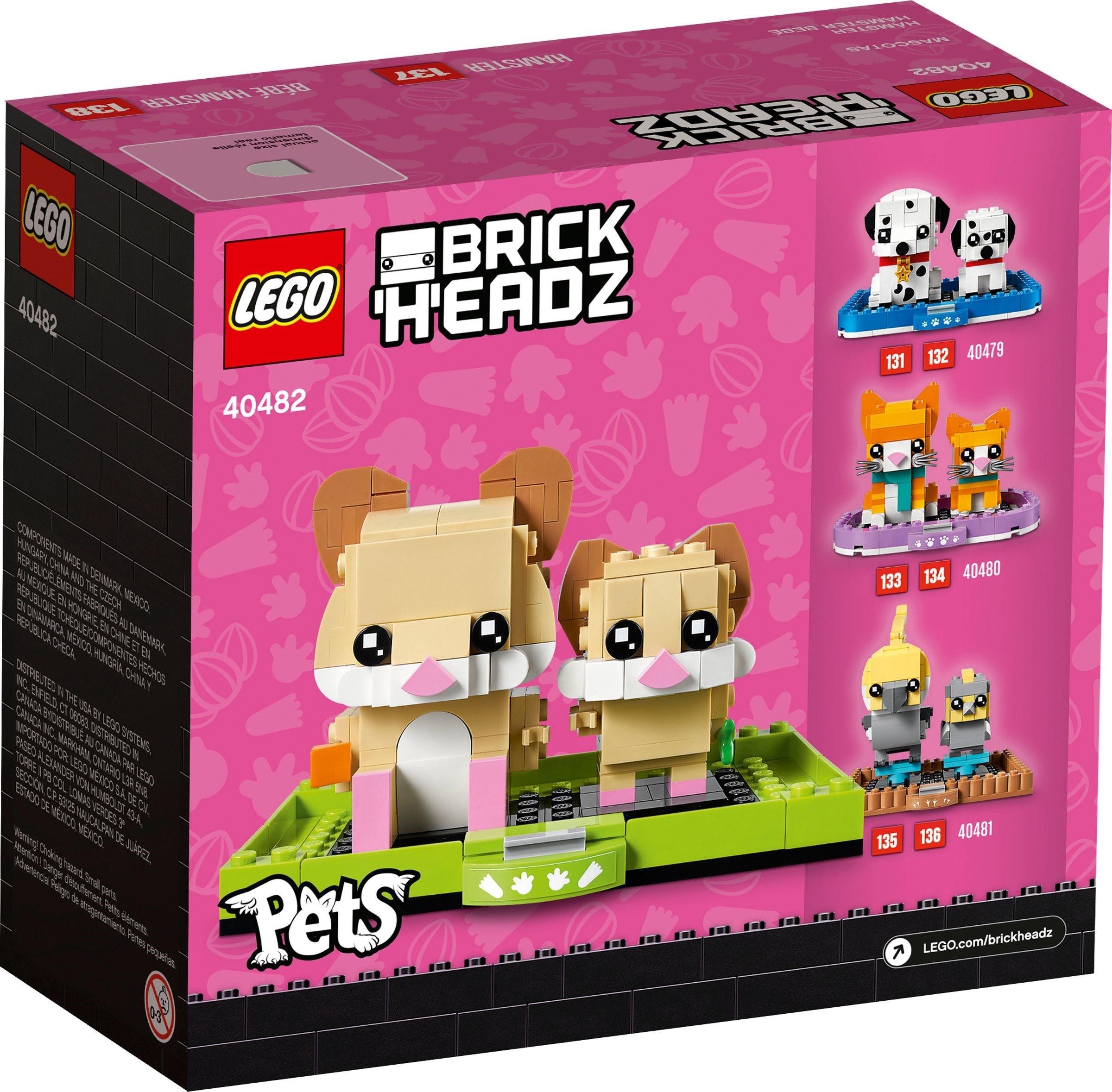<transcy>LEGO BrickHeadz Hamster 40482</transcy>