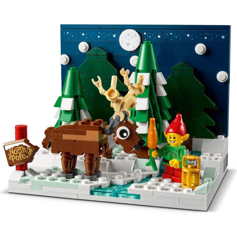 LEGO Seasonal Vorgarten des Weihnachtsmanns 40484