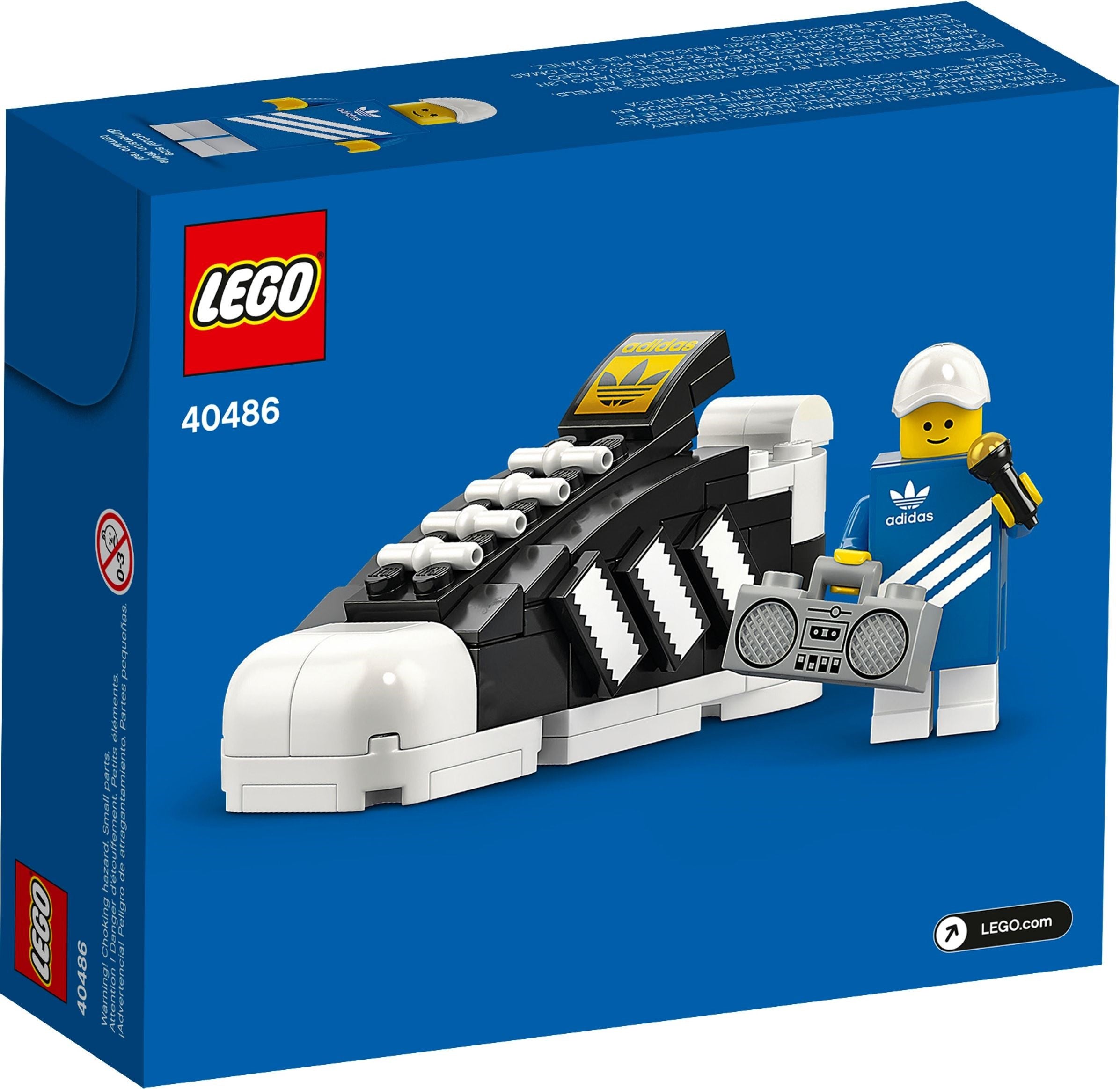 LEGO Icons Mini adidas Originals Superstar 40486