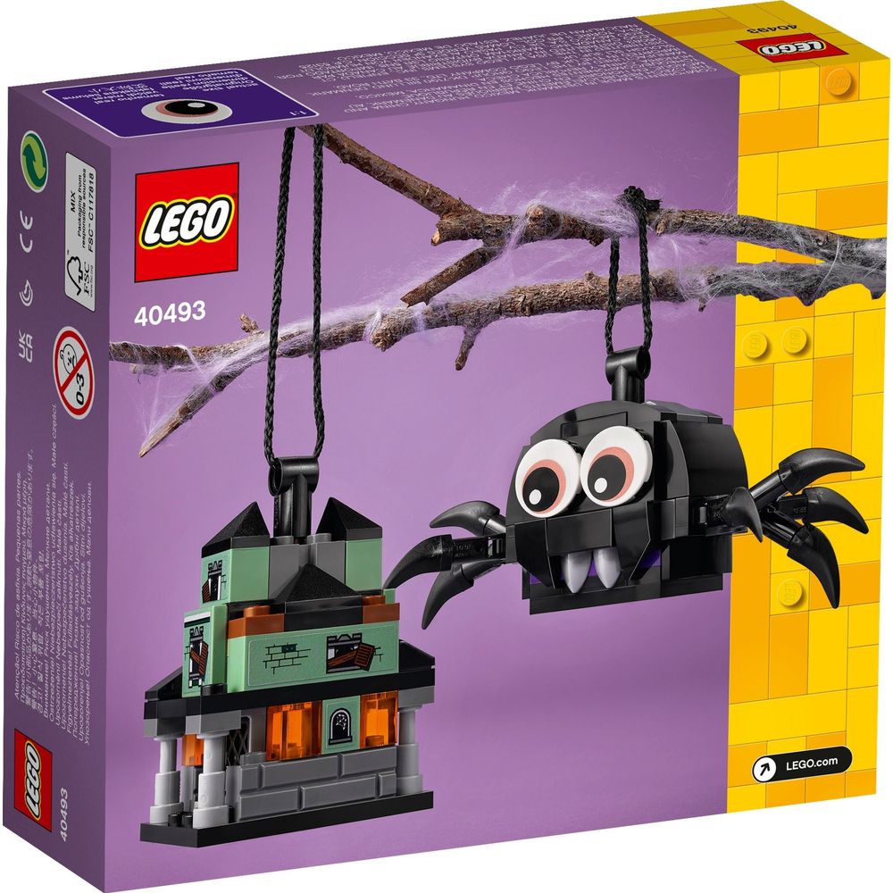 LEGO Seasonal Spinne und Geisterhaus Halloween 40493