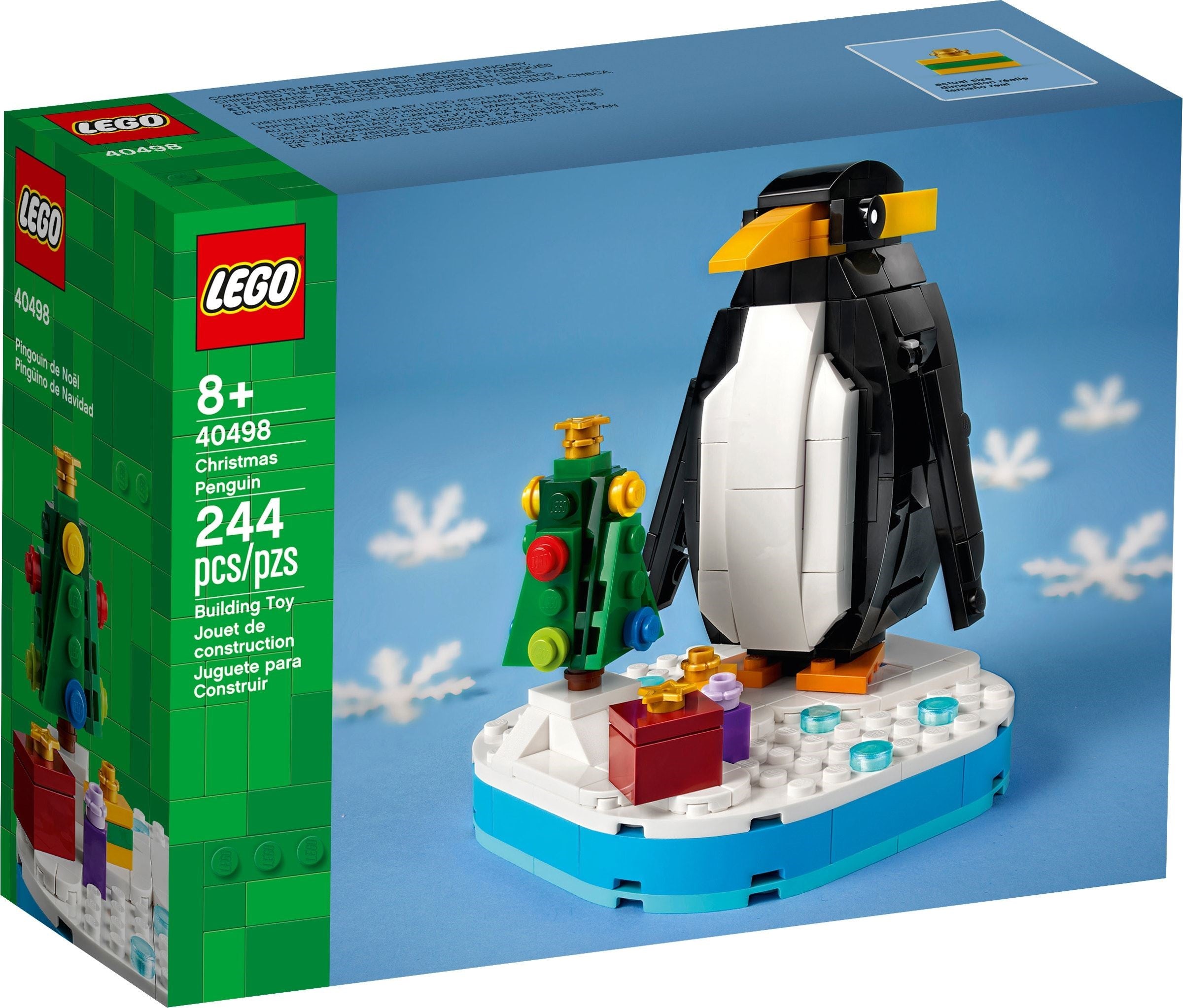 LEGO Seasonal Weihnachtspinguin 40498