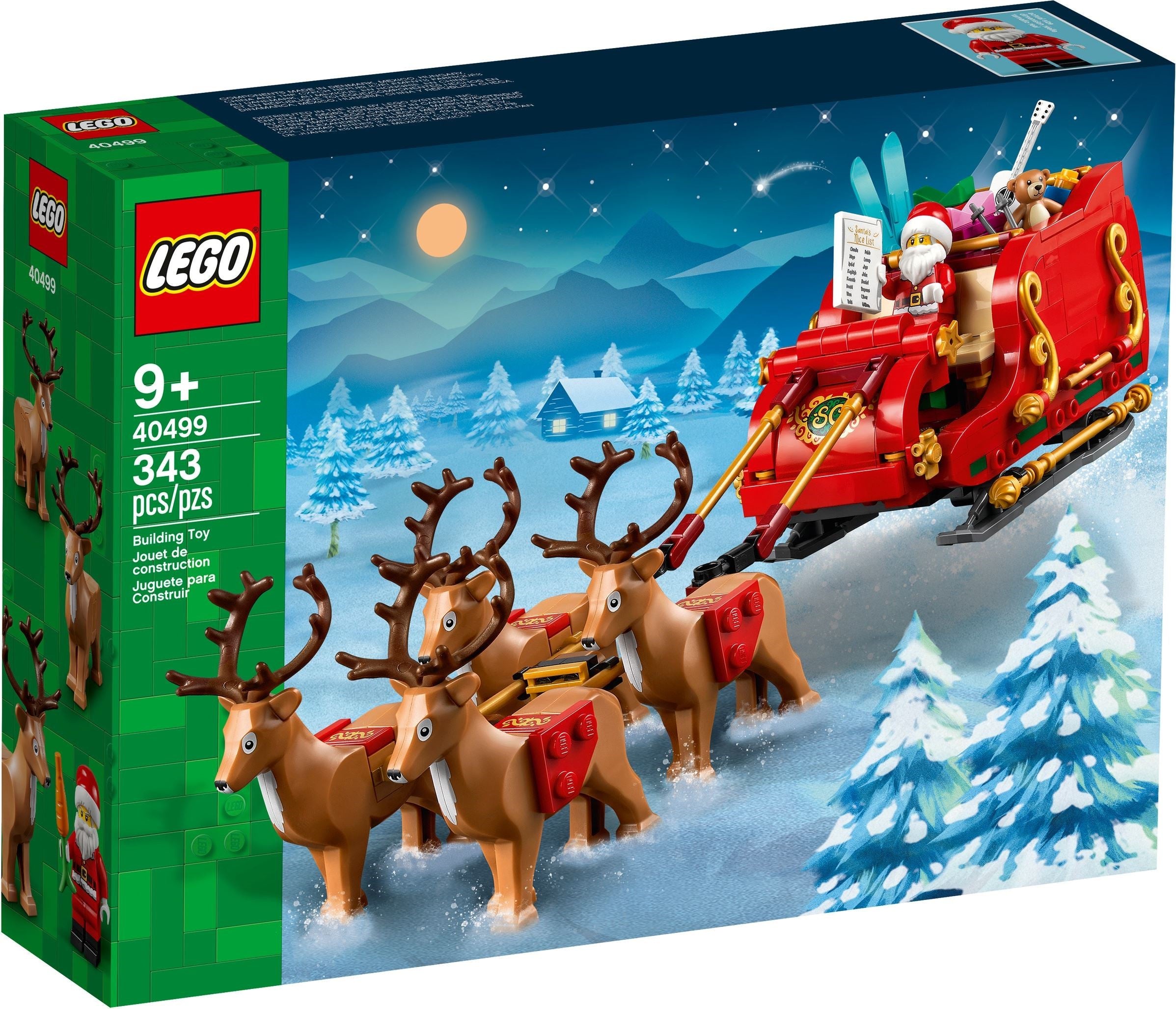LEGO Seasonal Schlitten des Weihnachtsmanns 40499