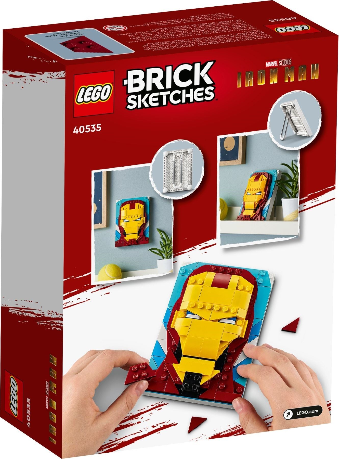 LEGO Brick Sketches Iron Man 40535