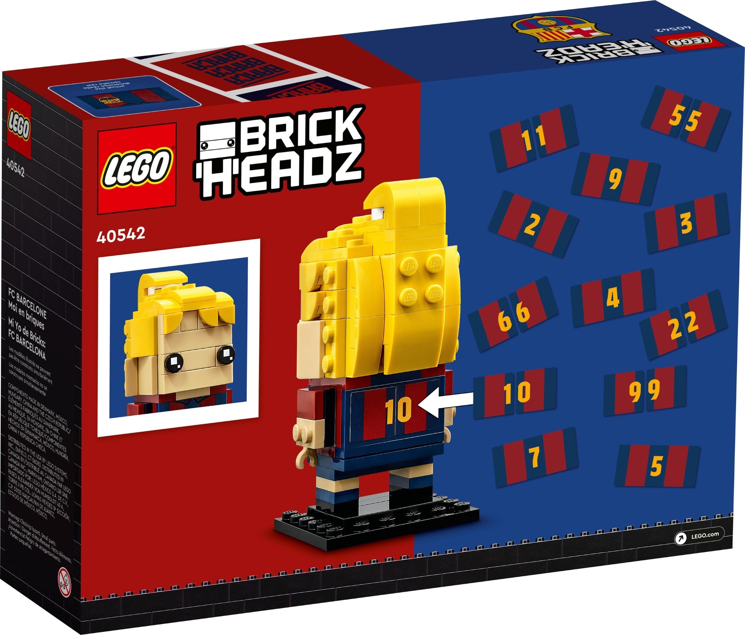 LEGO Brickheadz FC Barcelona 40542
