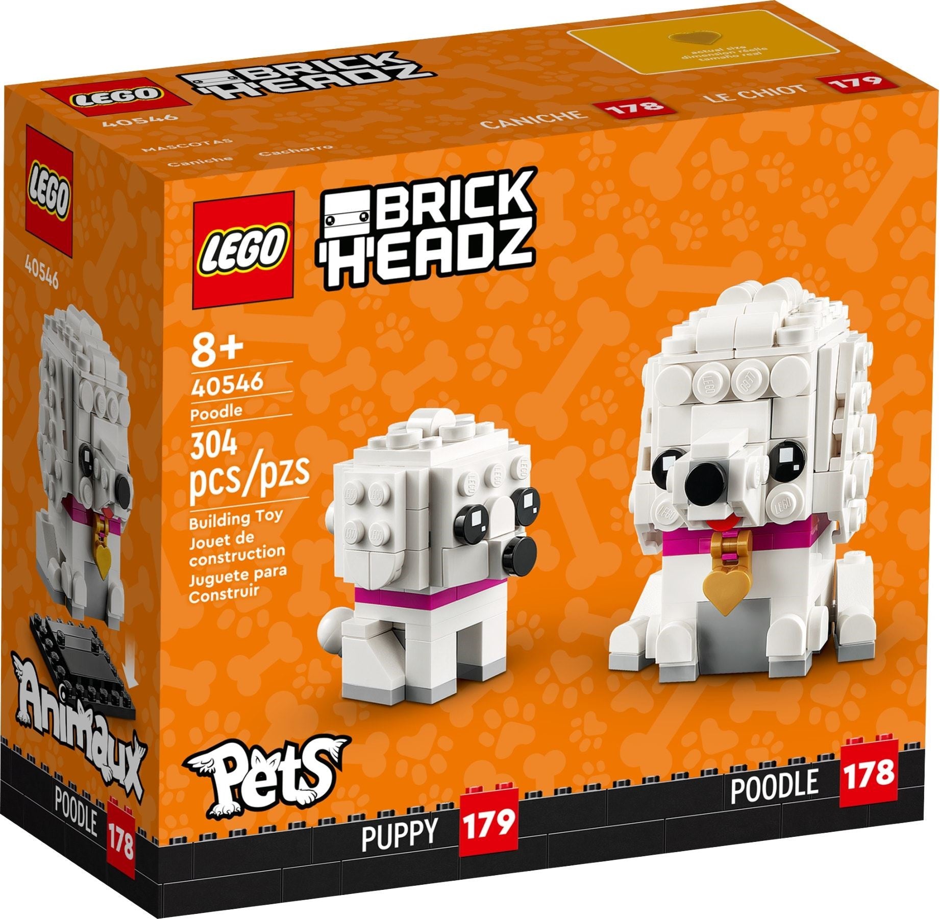 LEGO Brickheadz Pudel 40546