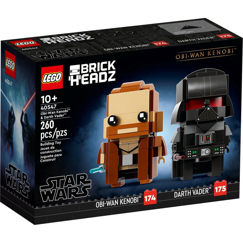 LEGO Brickheadz Obi-Wan Kenobi & Darth Vader 40547