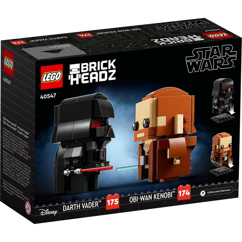 LEGO Brickheadz Obi-Wan Kenobi & Darth Vader 40547