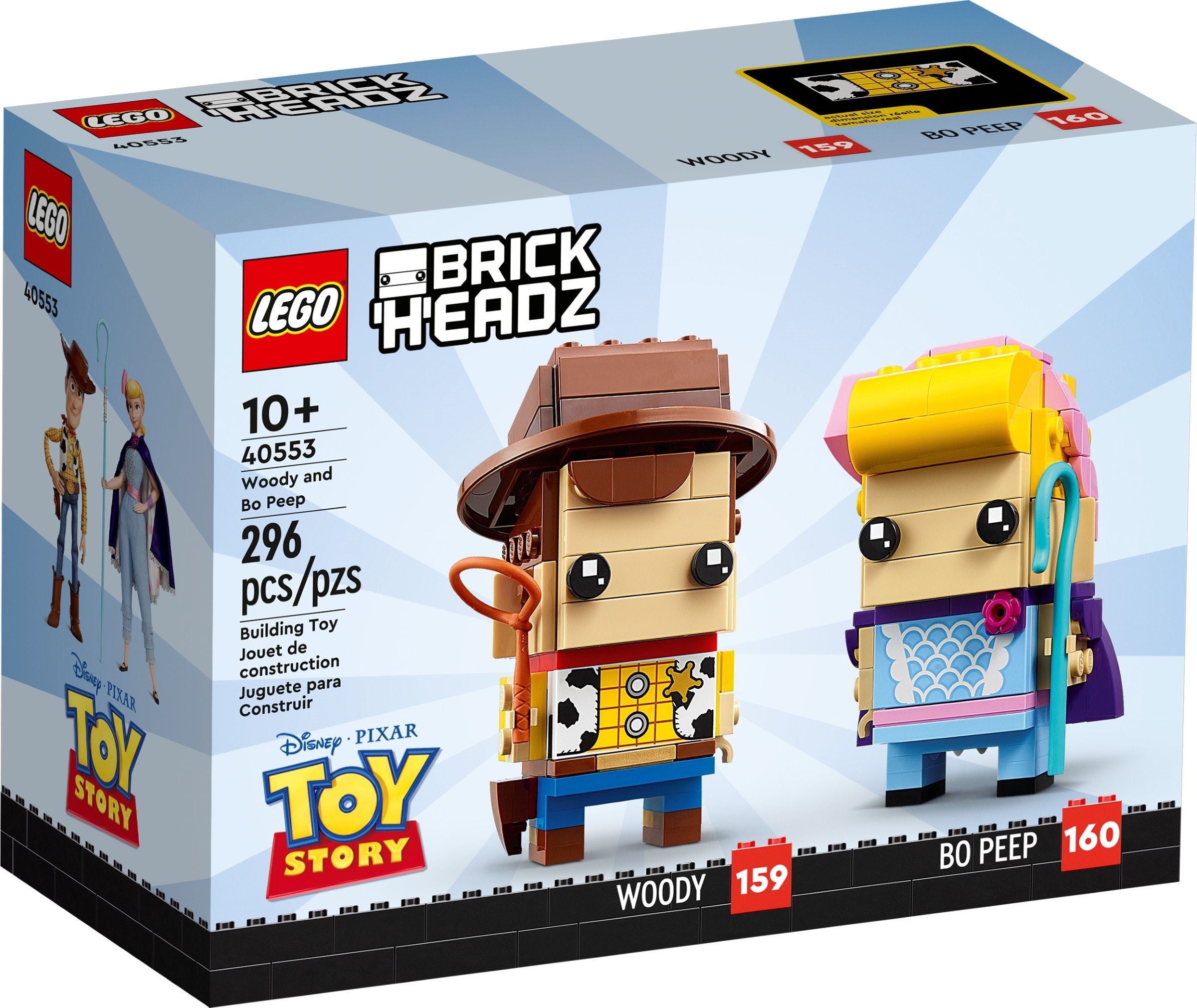 LEGO Brickheadz Woody und Porzellinchen 40553
