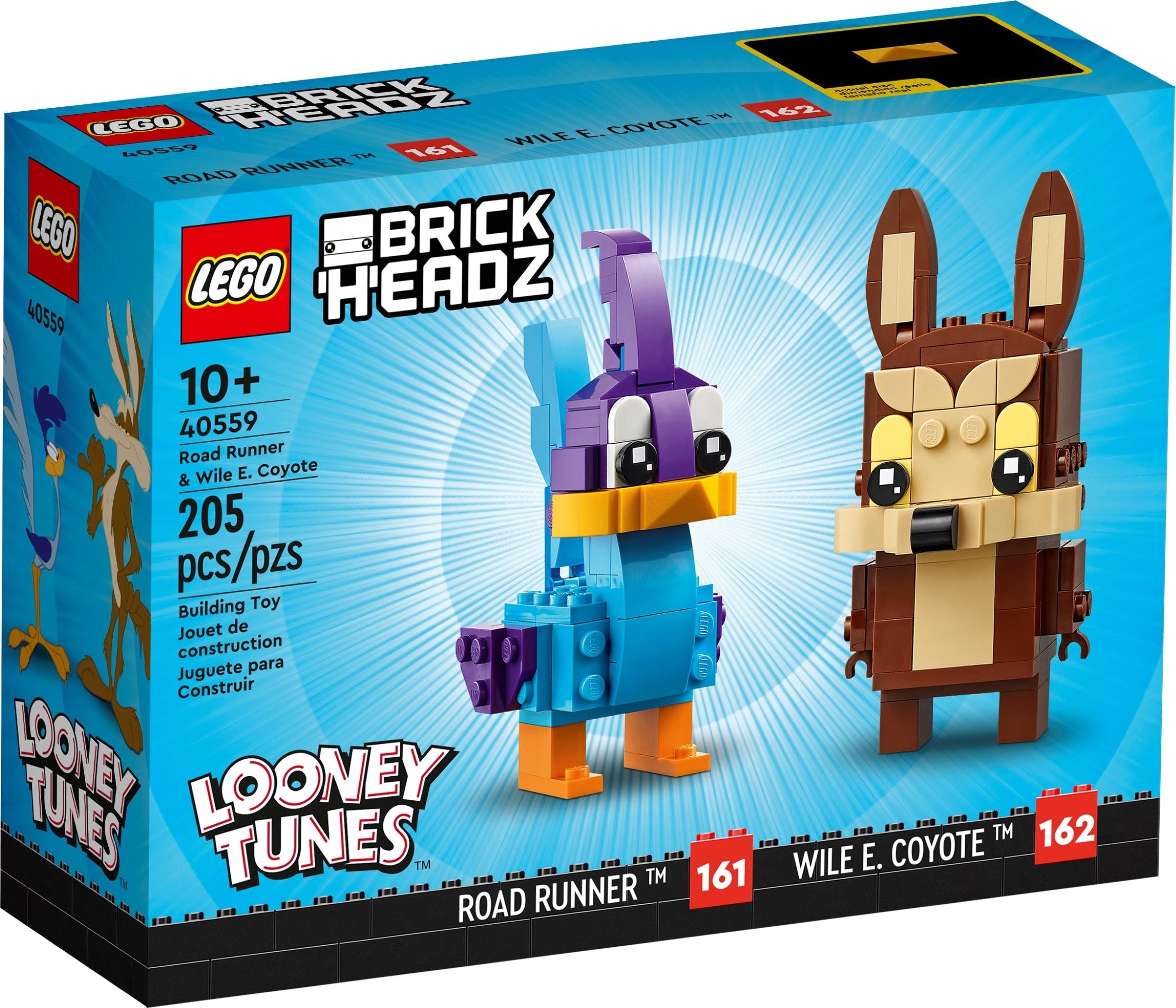 LEGO BrickHeadz  Road Runner & Wile E. Coyote 40559
