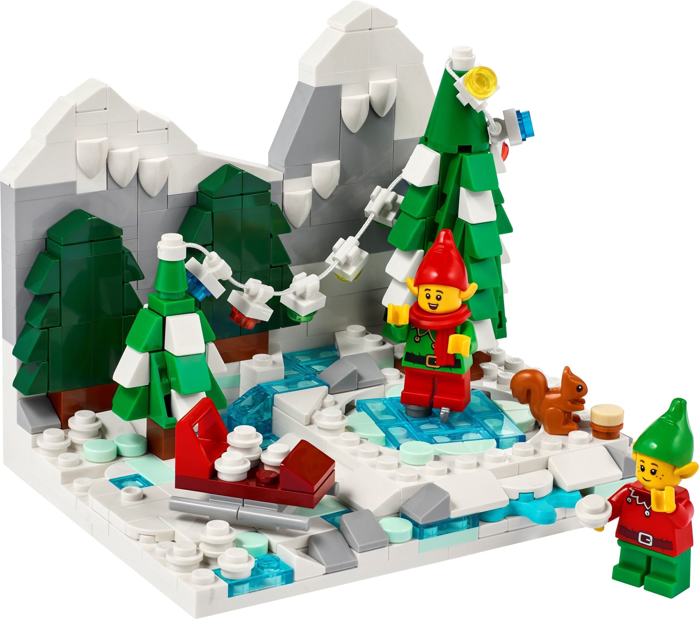 LEGO Seasonal Weihnachtselfen-Szene 40564