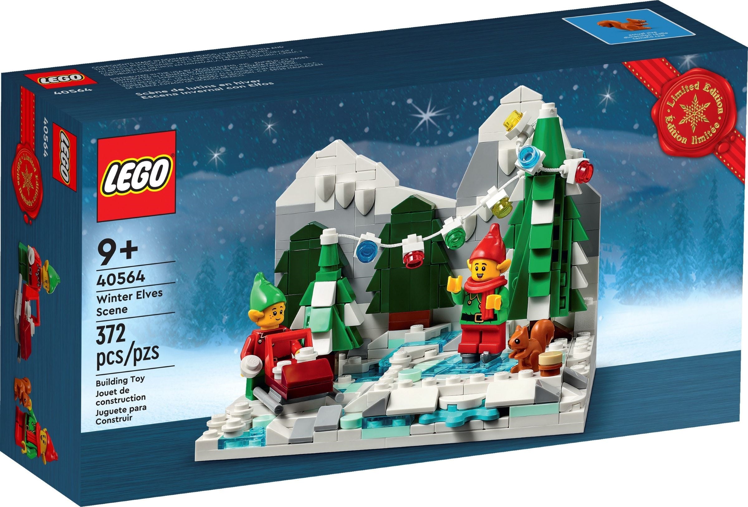 LEGO Seasonal Weihnachtselfen-Szene 40564