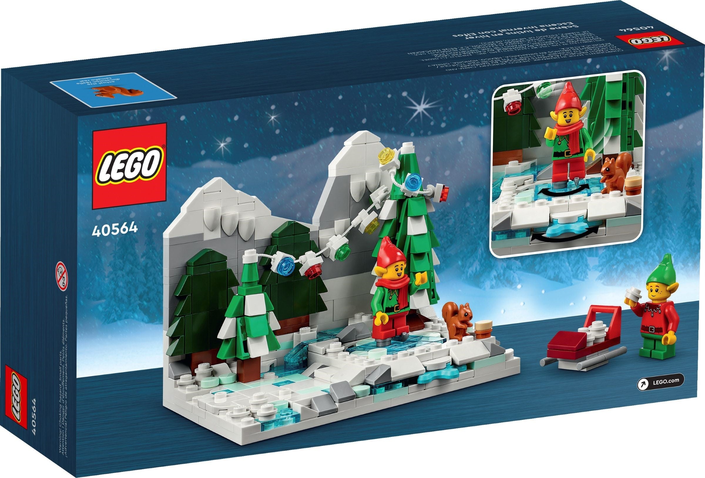 LEGO Seasonal Weihnachtselfen-Szene 40564