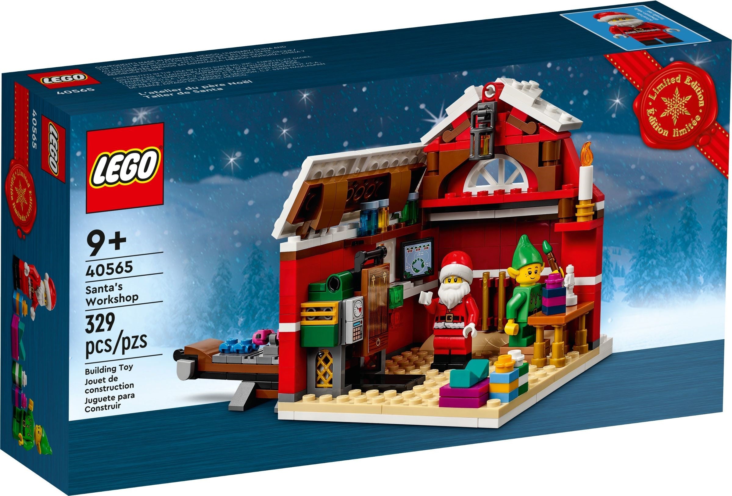 LEGO Seasonal Werktstatt des Weihnachtsmanns 40565