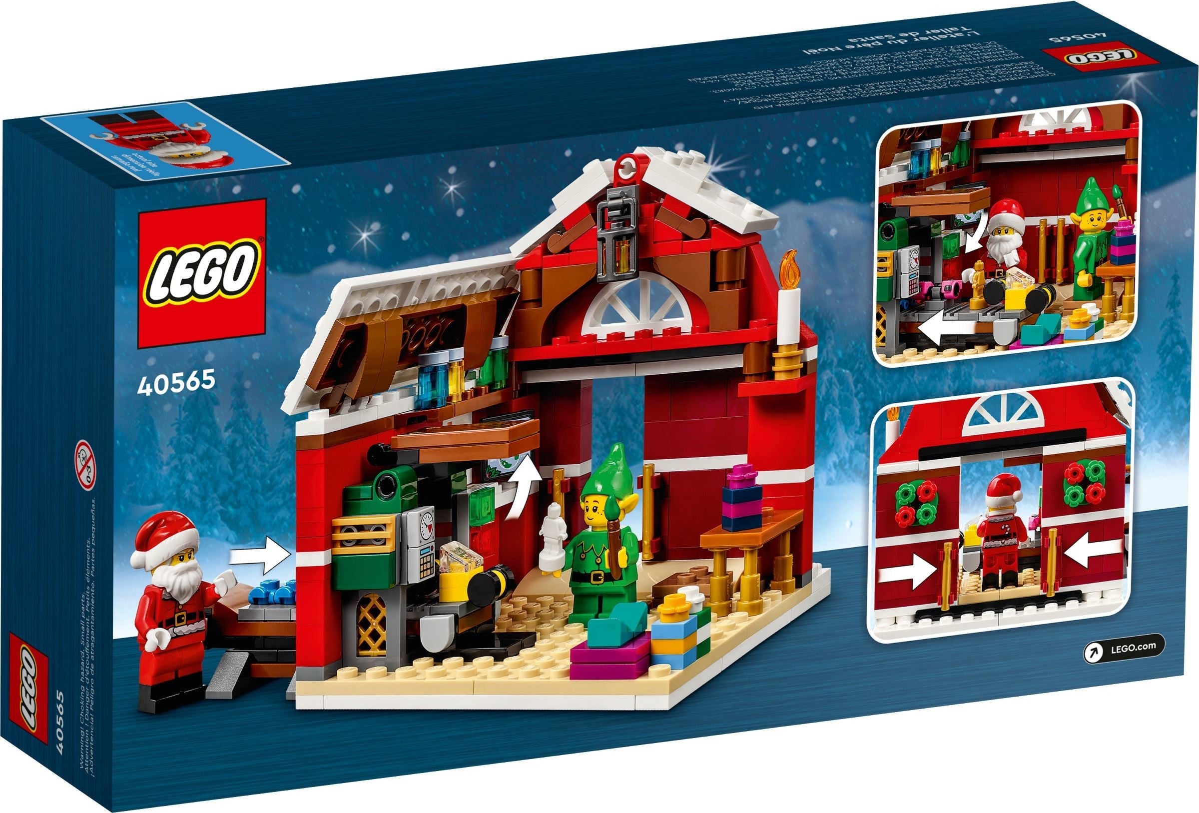 LEGO Seasonal Werktstatt des Weihnachtsmanns 40565