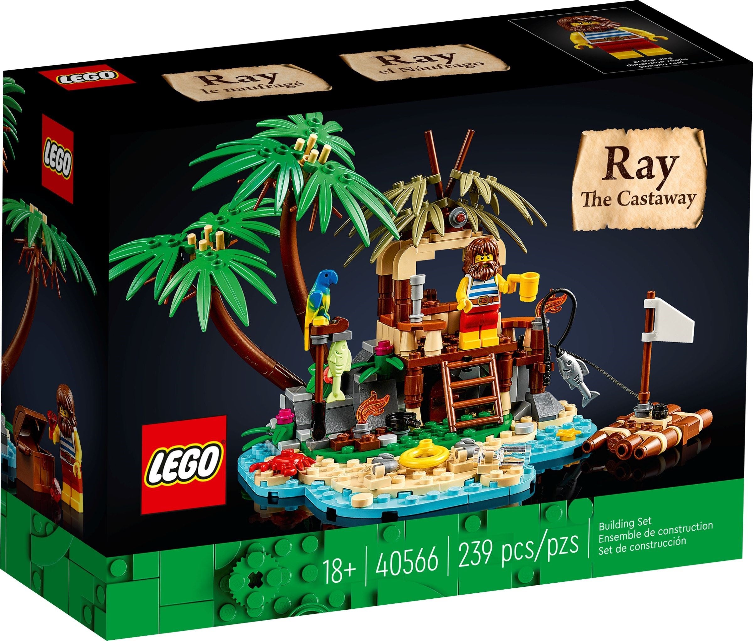 LEGO Ideas Ray der Schiffbrüchige 40566