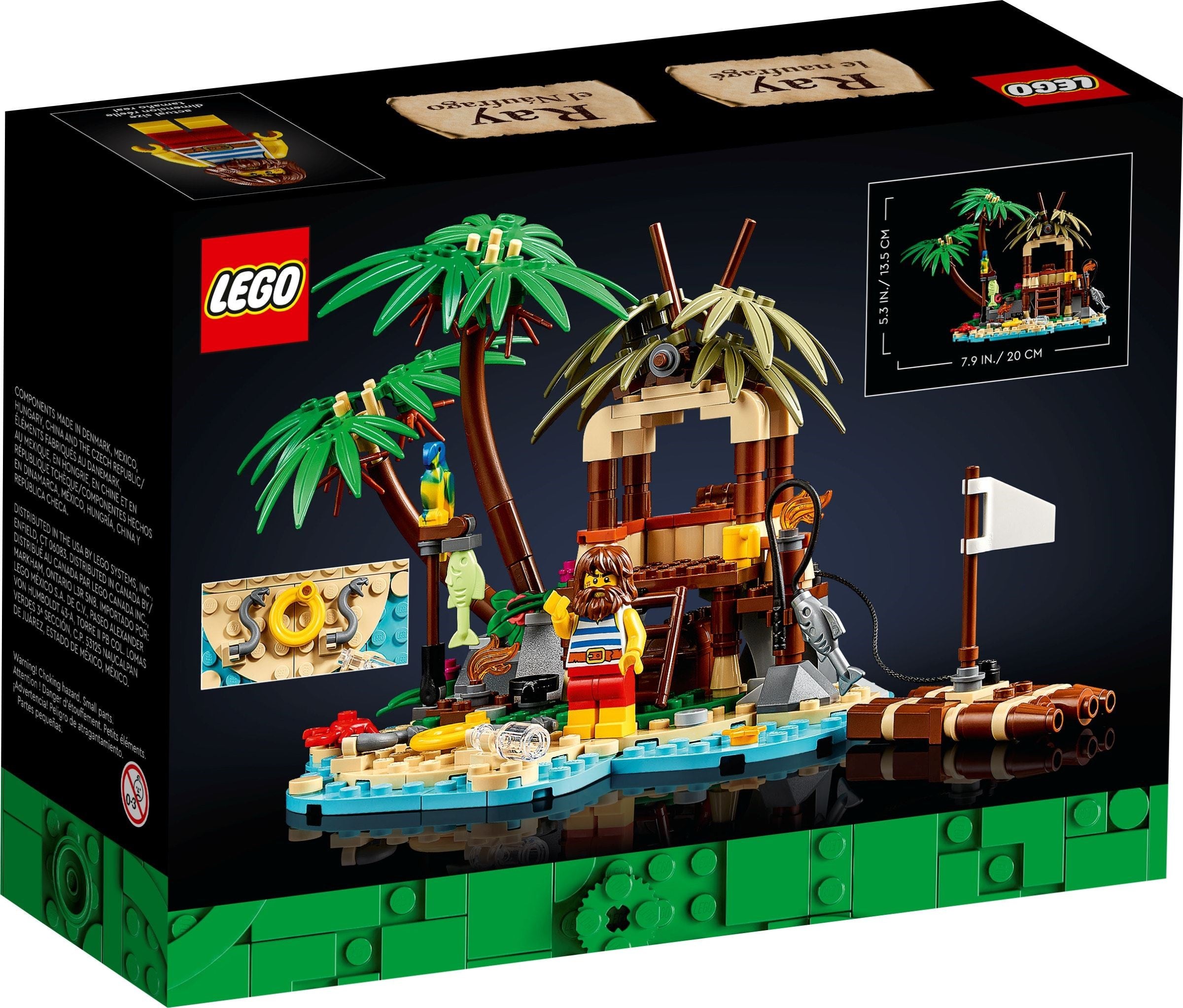 LEGO Ideas Ray der Schiffbrüchige 40566