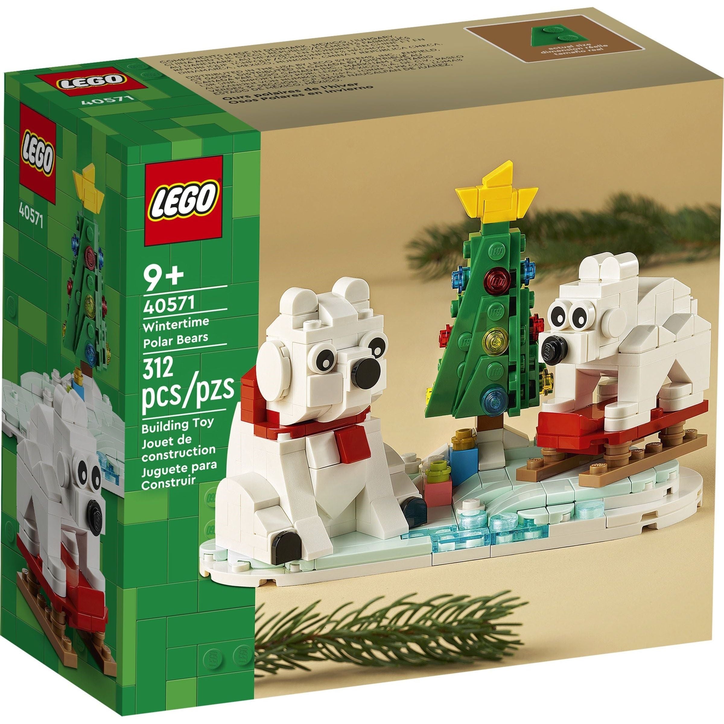 LEGO Seasonal Eisbären im Winter 40571