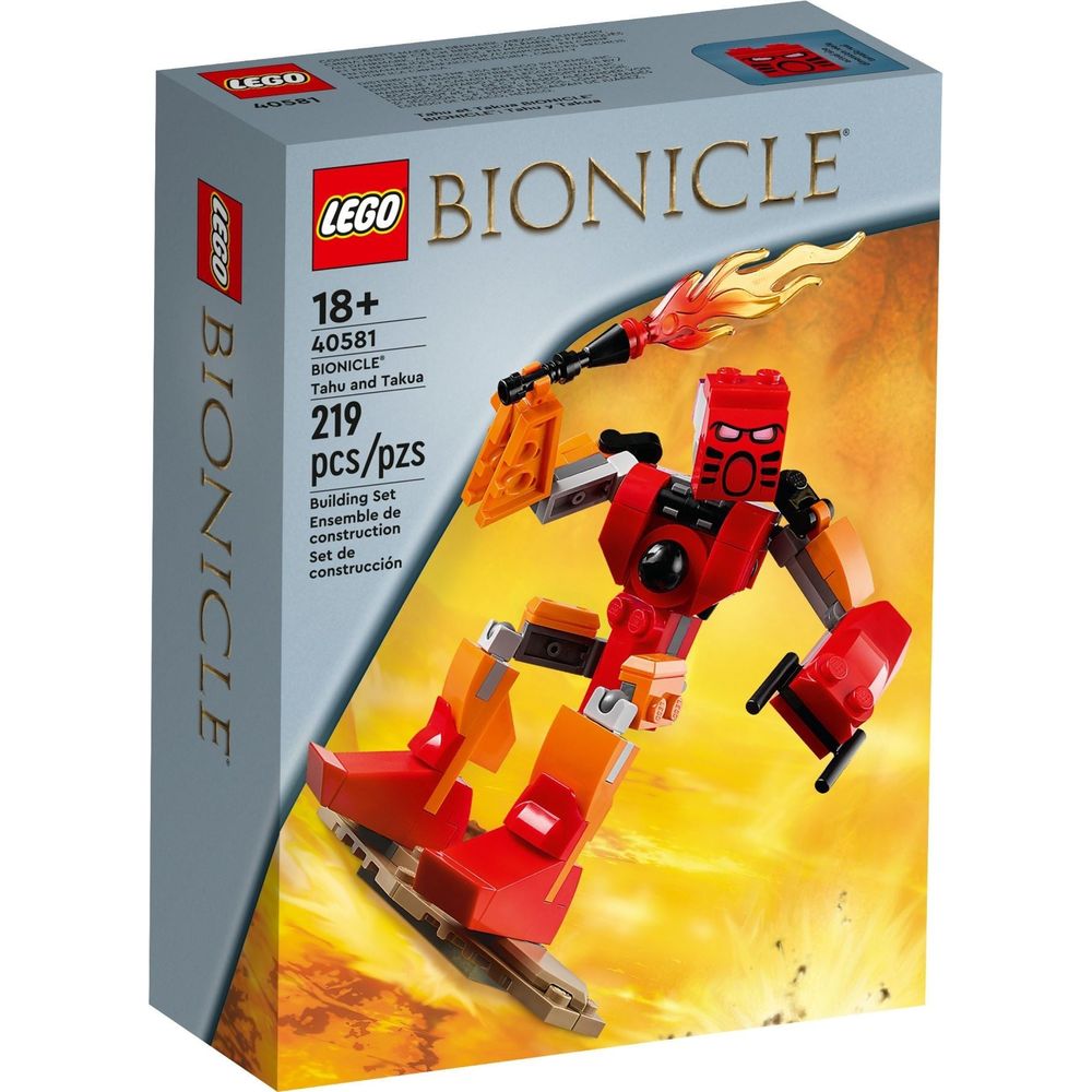 LEGO Icons Bionicle Tahu & Takua GWP 40581