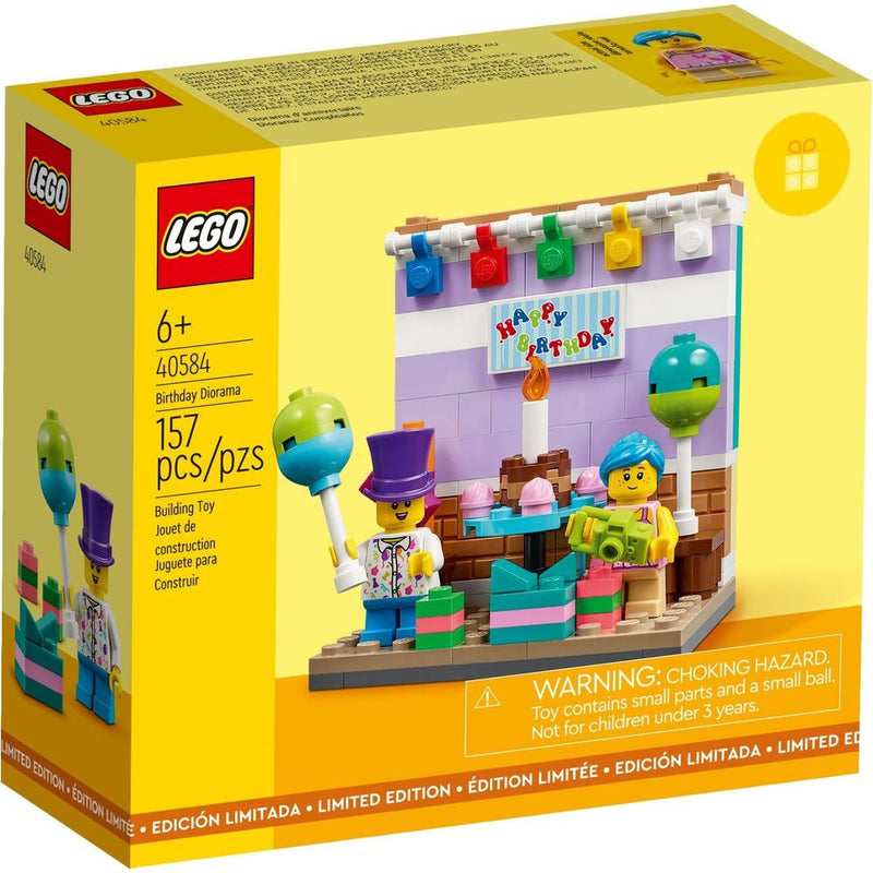 LEGO Seasonal Geburtstagsdiorama 40584