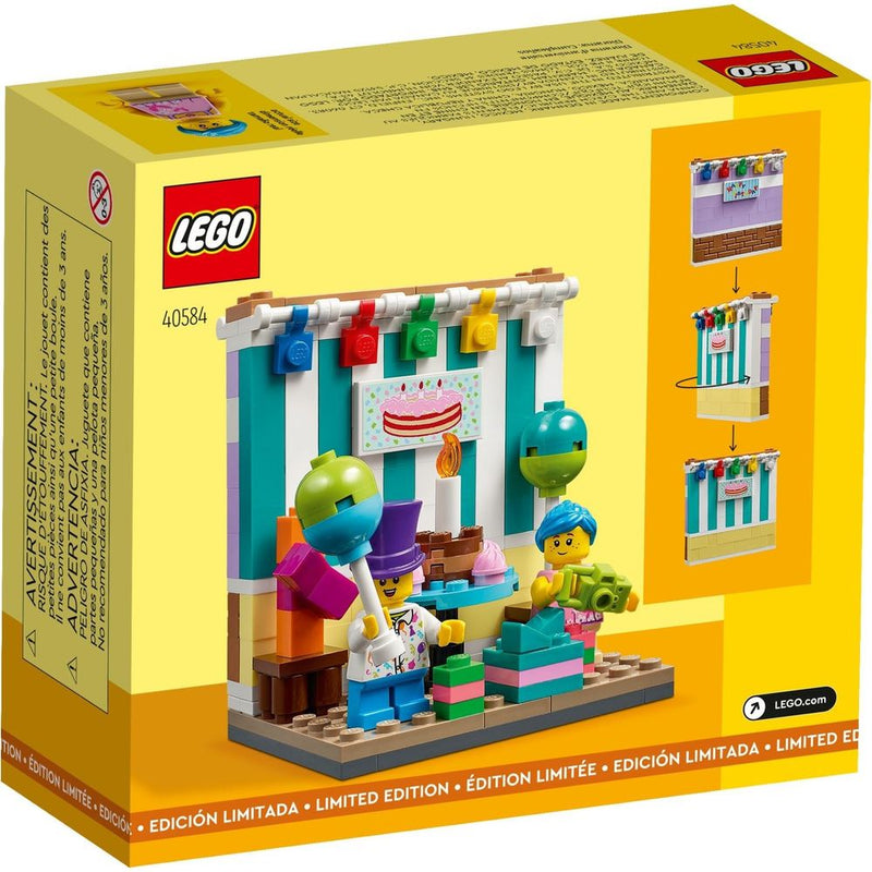 LEGO Seasonal Geburtstagsdiorama 40584