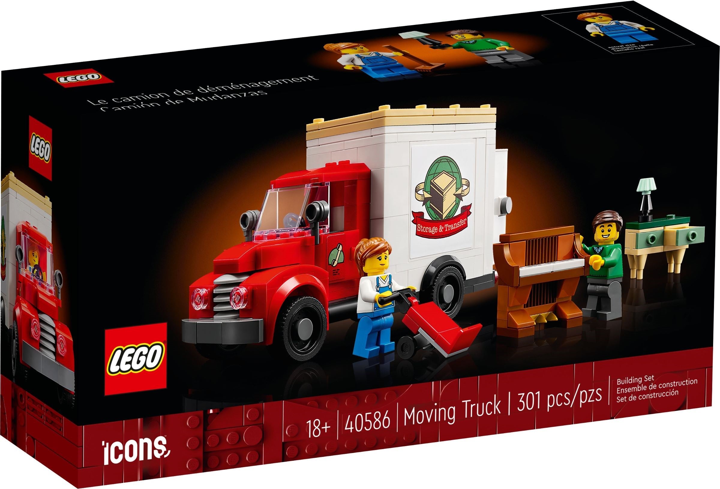 LEGO Icons Umzugswagen 40586