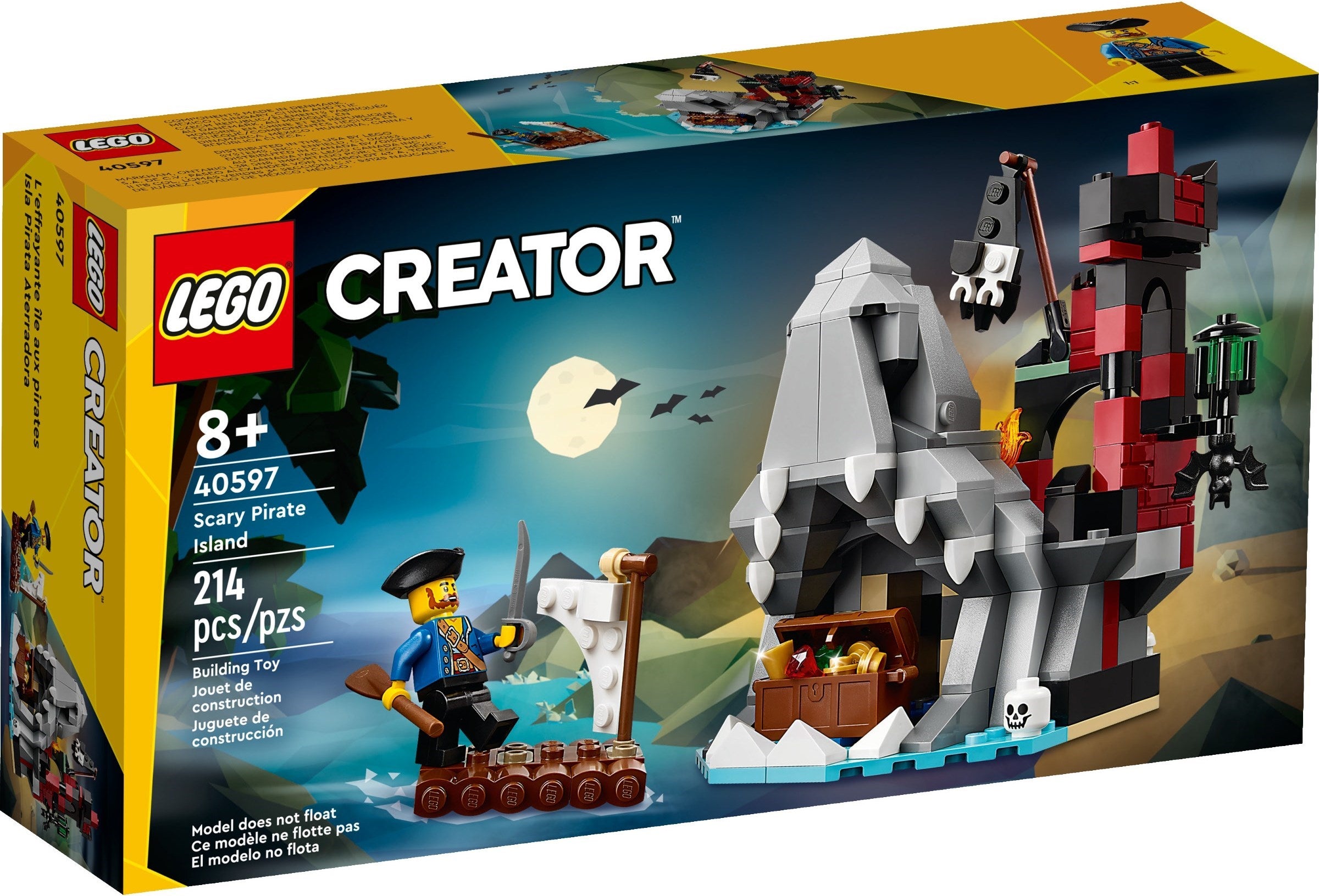 LEGO Creator Gruselige Pirateninsel 40597