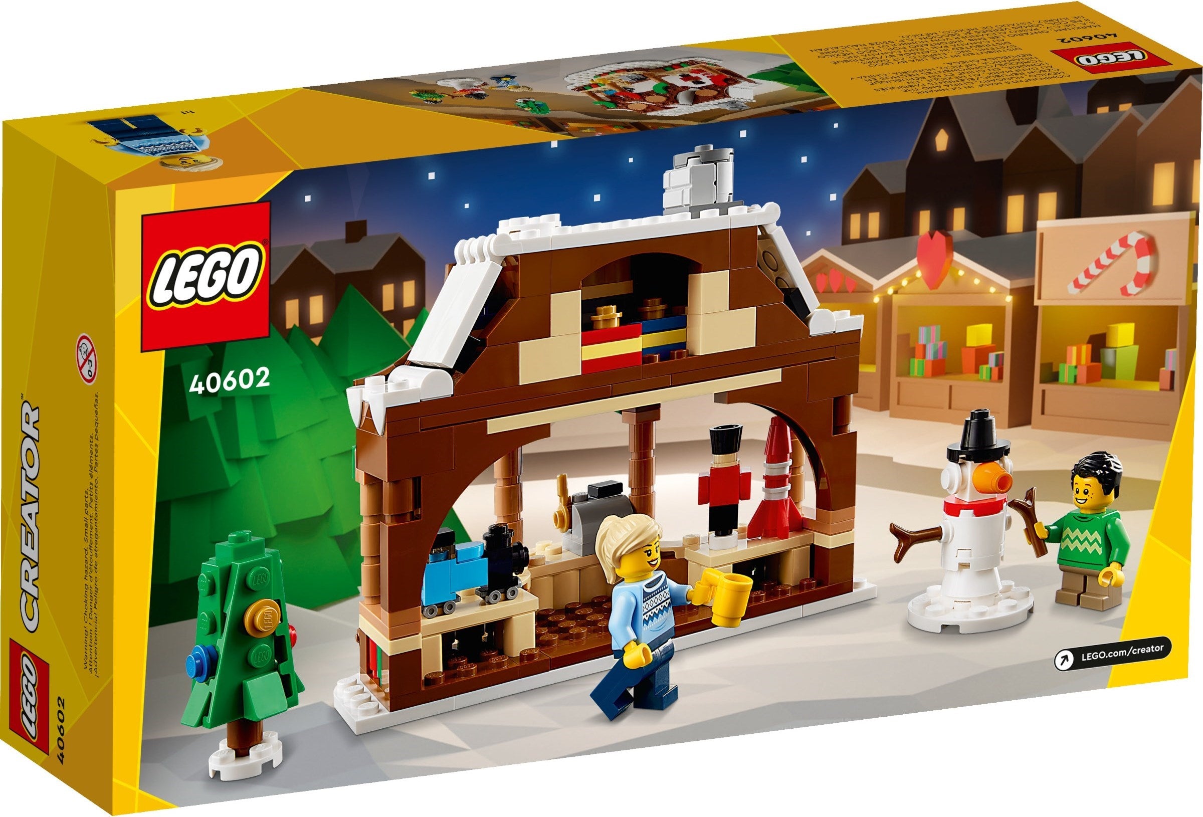 LEGO Creator Weihnachtsmarktstand 40602