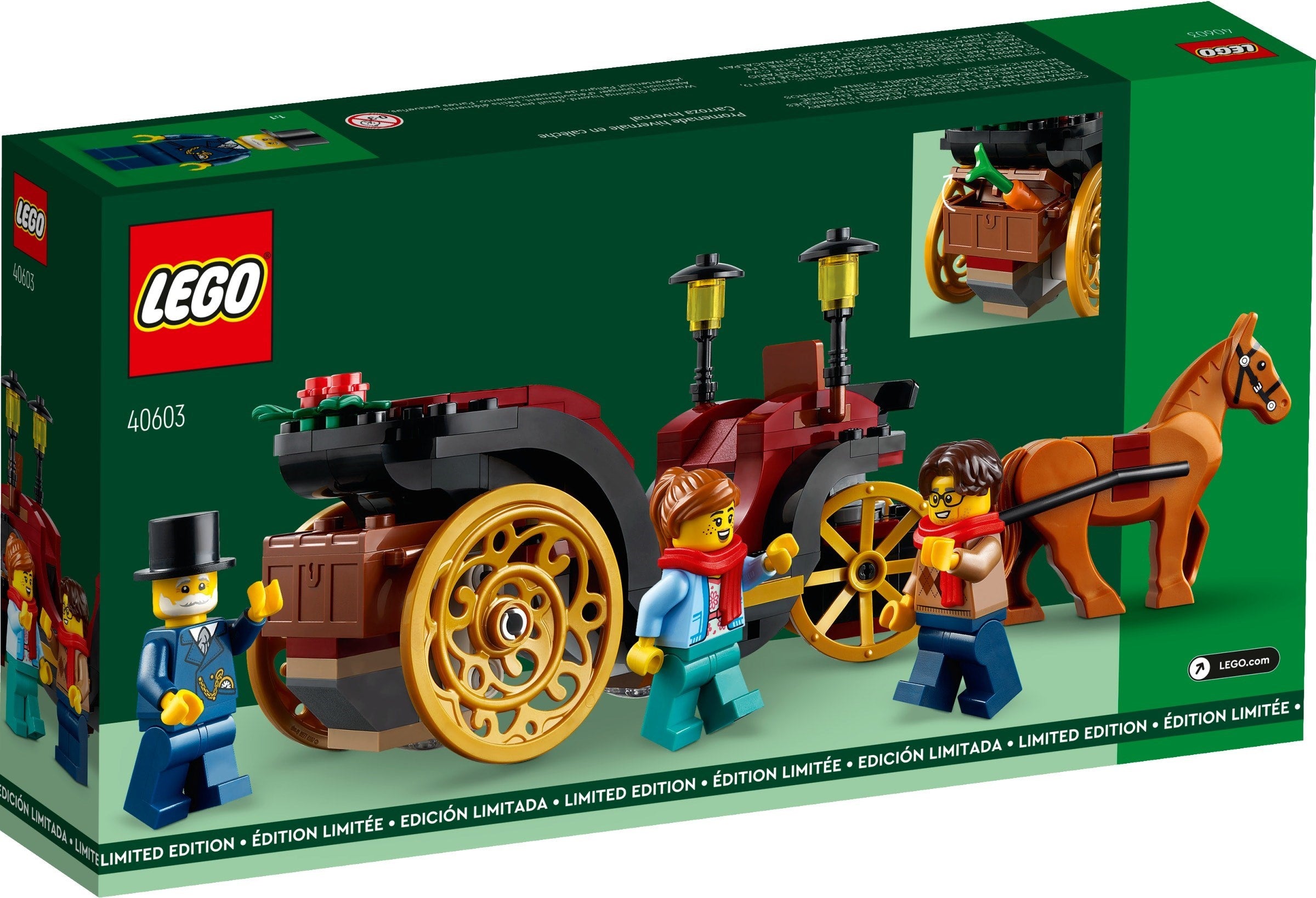 LEGO Seasonal Weihnachtskutsche 40603