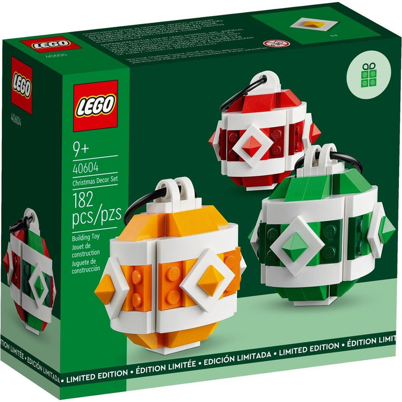 LEGO Seasonal Christbaumkugel-Set 40604