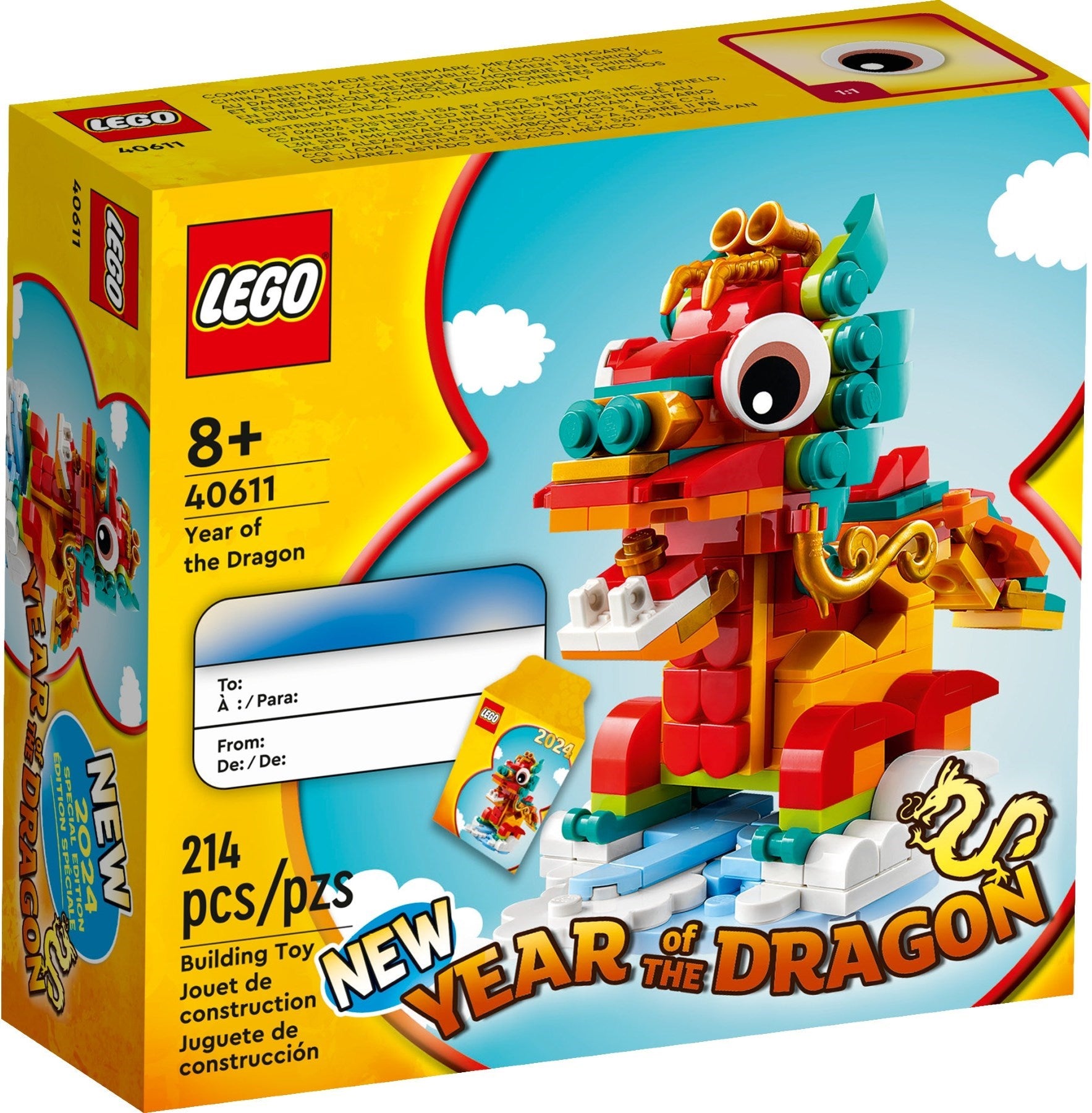 LEGO Seasonal Jahr des Drachen 40611