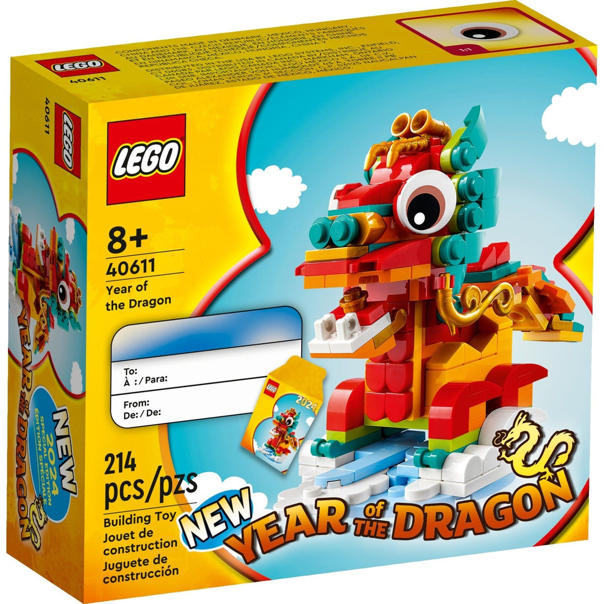 LEGO Seasonal Jahr des Drachen 40611
