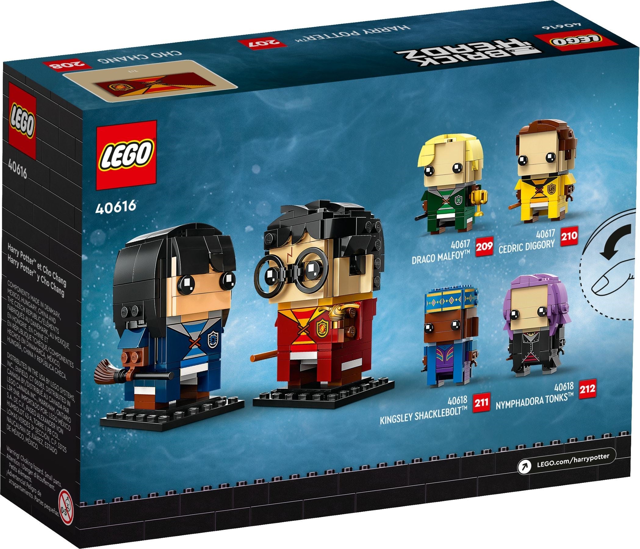 LEGO Brickheadz Harry Potter und Cho Chang 40616