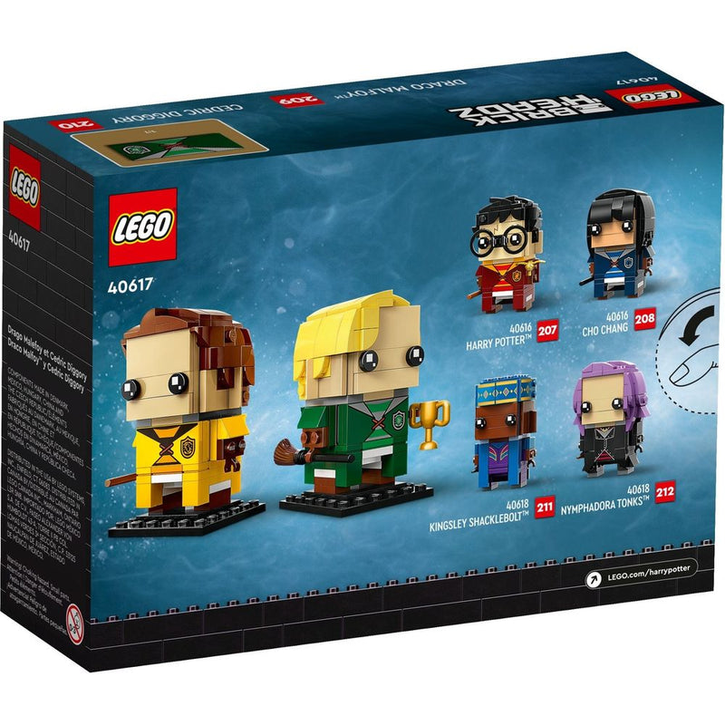 LEGO Brickheadz Draco Malfoy & Cedric Diggory 40617