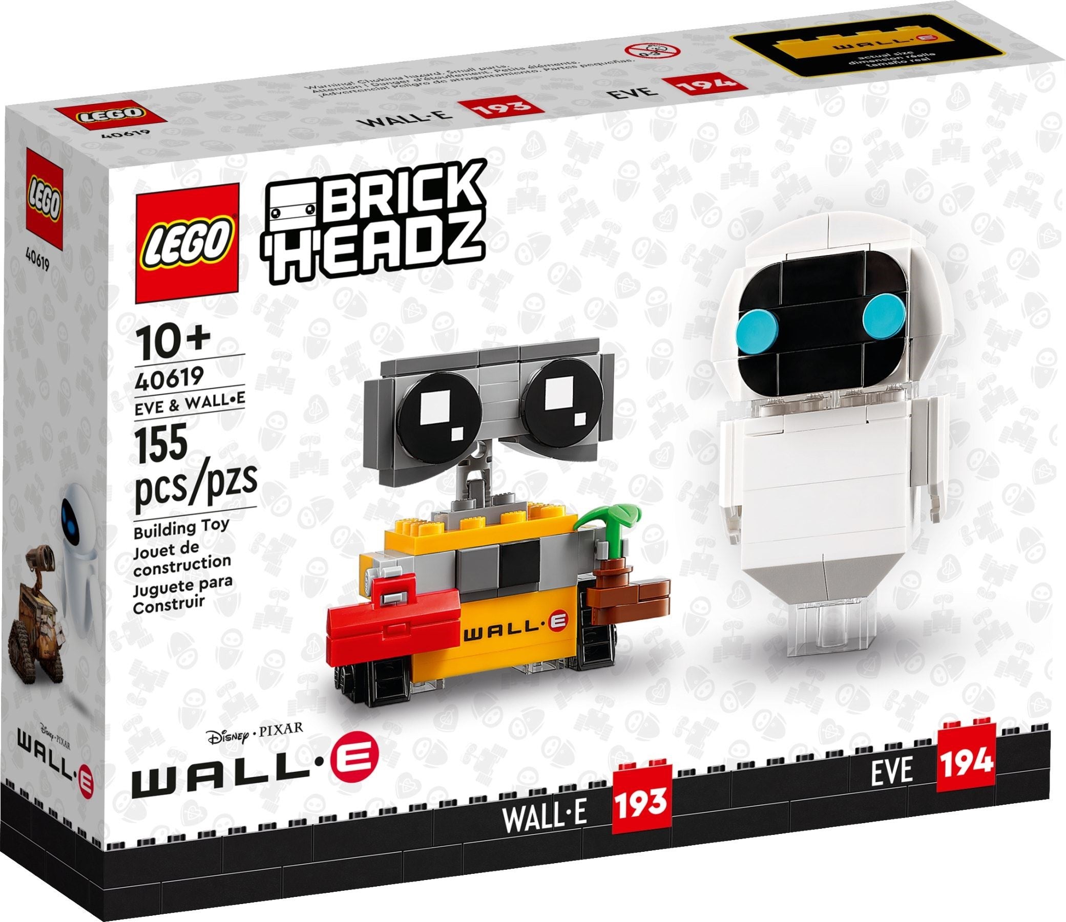 LEGO Brickheadz EVE und WALL-E 40619