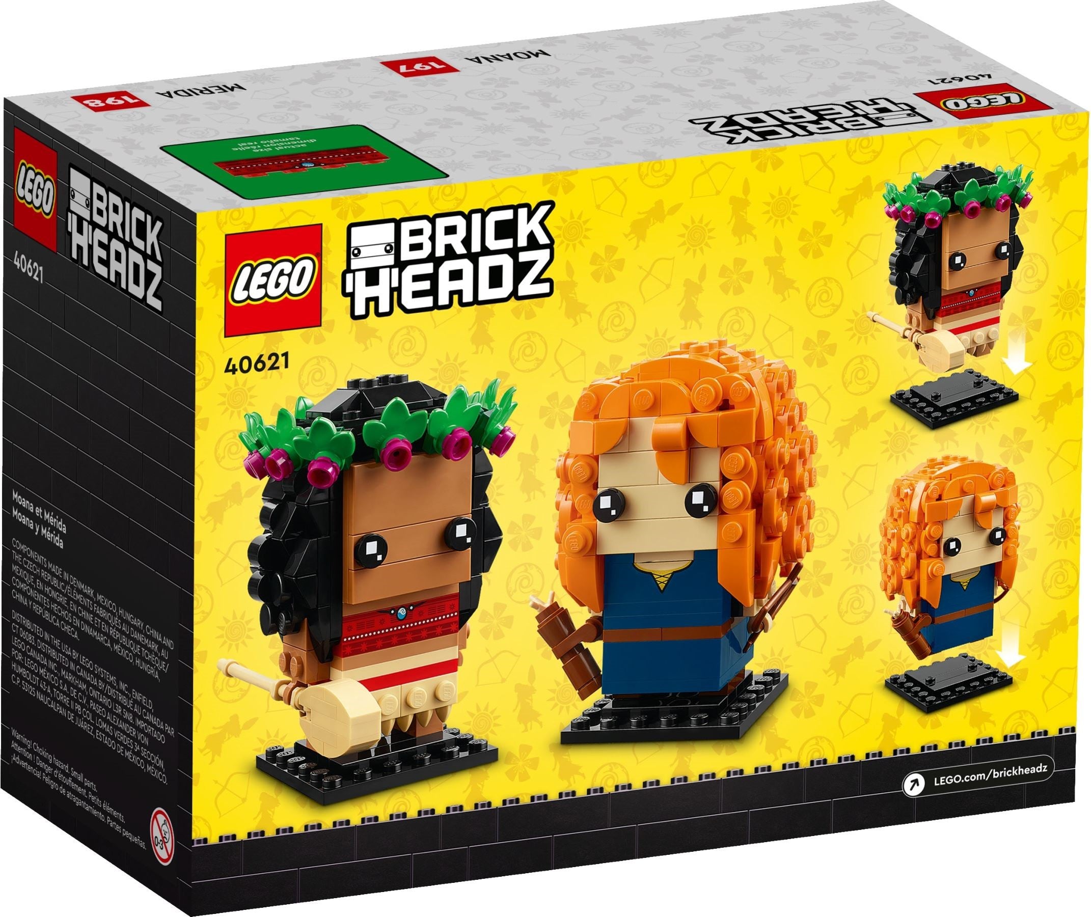 LEGO Brickheadz Moana & Vaiana 40621