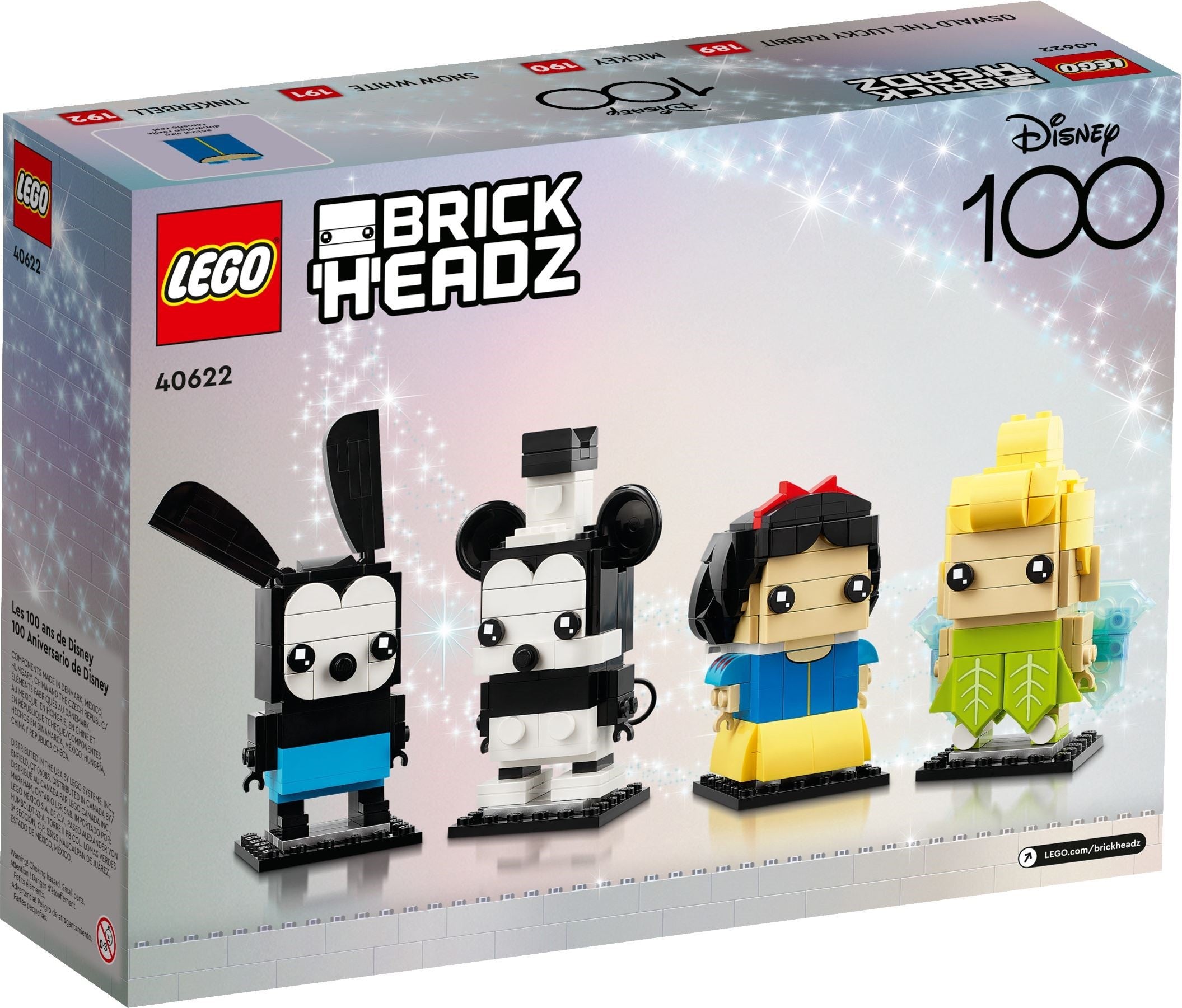 LEGO Brickheadz Disney 100-Jähriges Jubiläum 40622