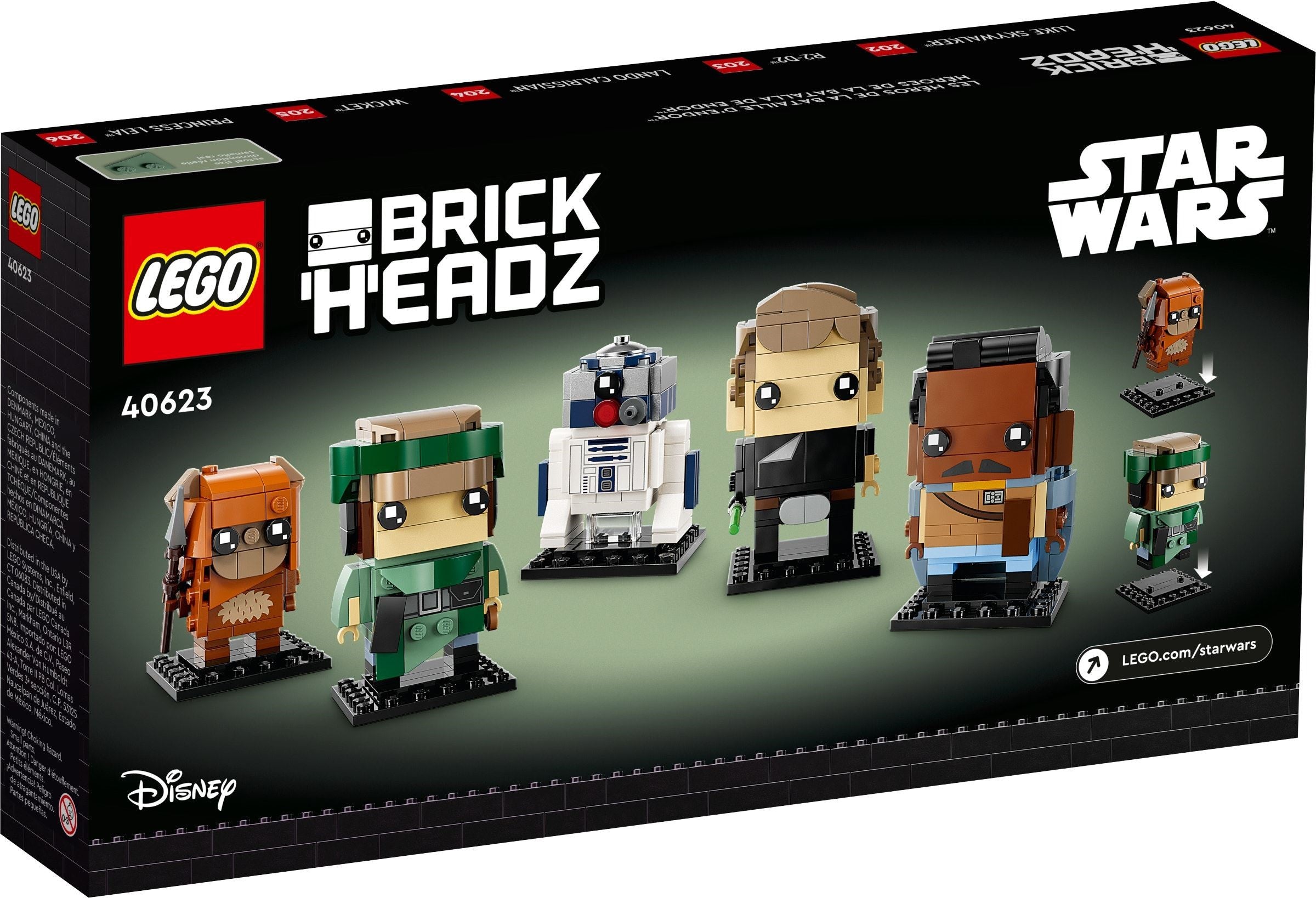 LEGO Brickheadz Star Wars - Helden der Schlacht von Endor 40623