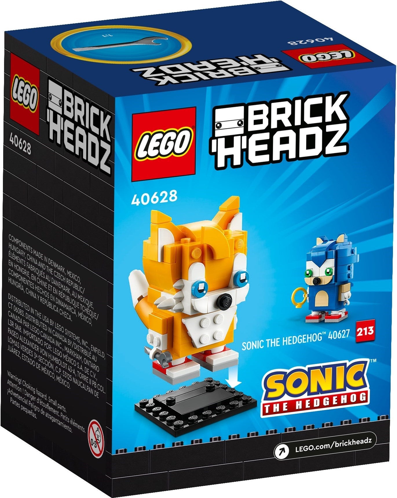 LEGO Brickheadz Miles Tails Power 40628