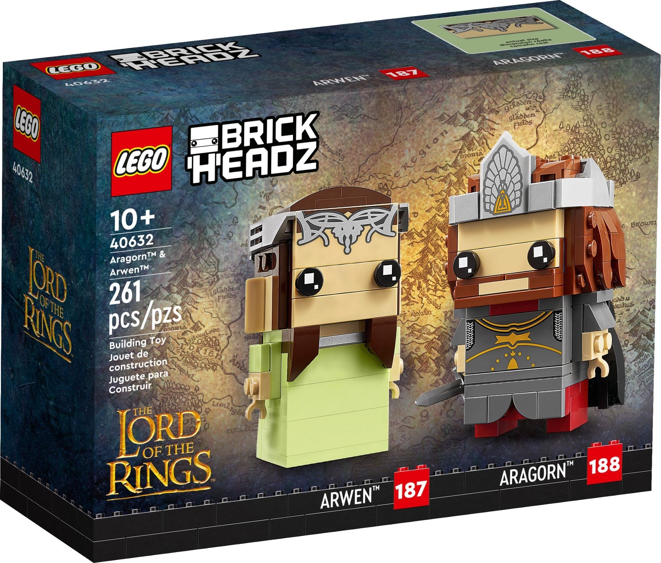LEGO BrickHeadz Aragorn und Arwen 40632