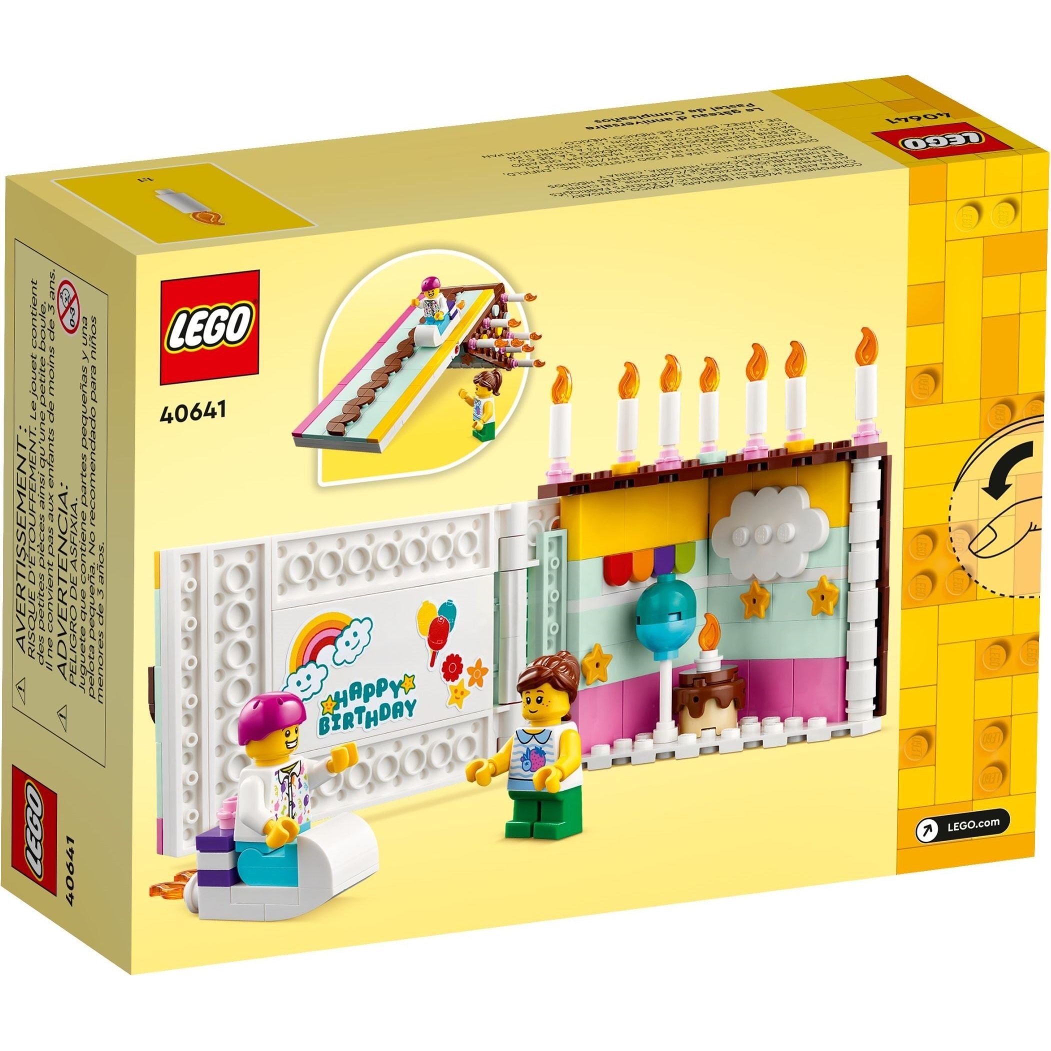 LEGO Seasonal Geburtstagstorte 40641