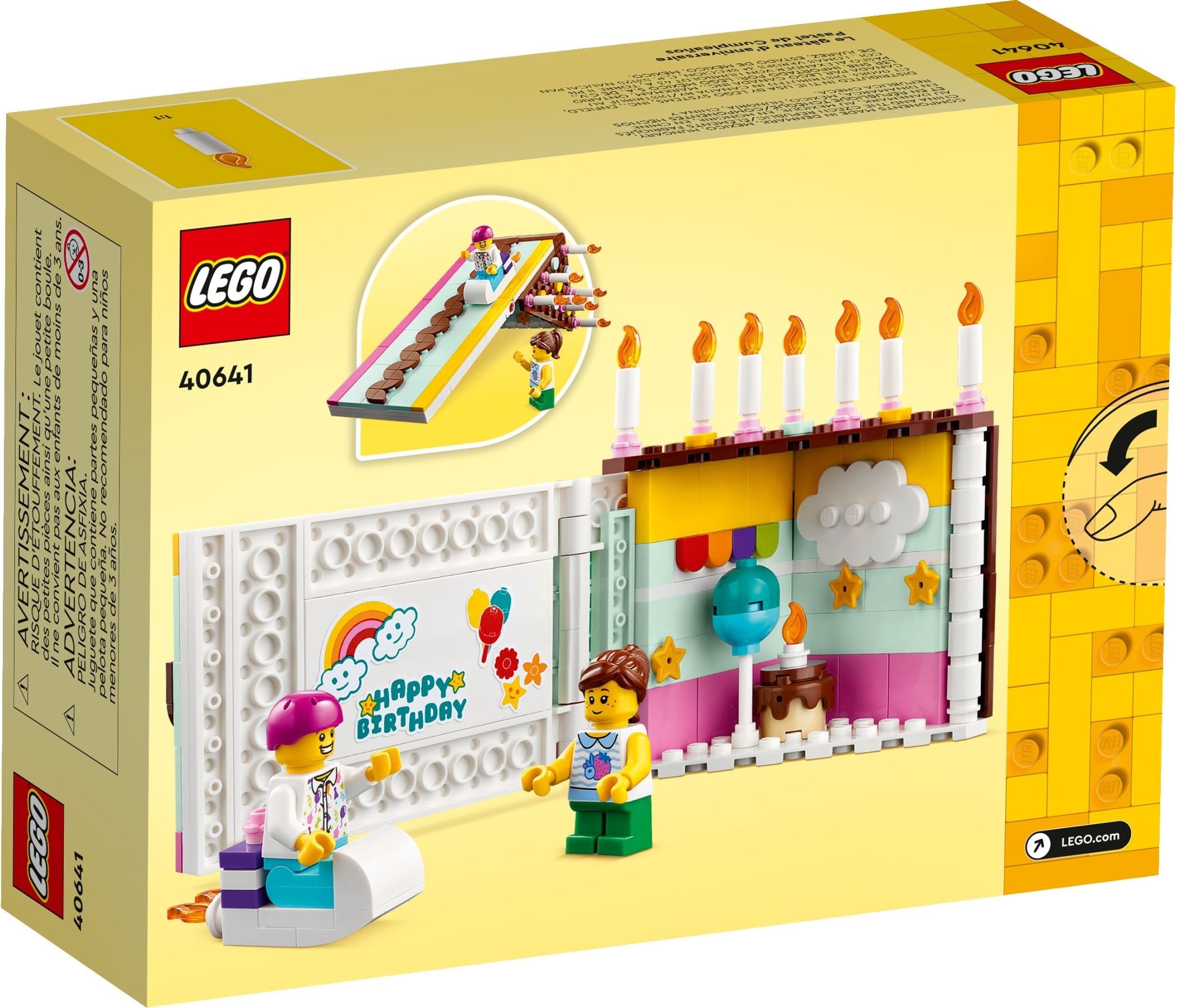 LEGO Seasonal Geburtstagstorte 40641