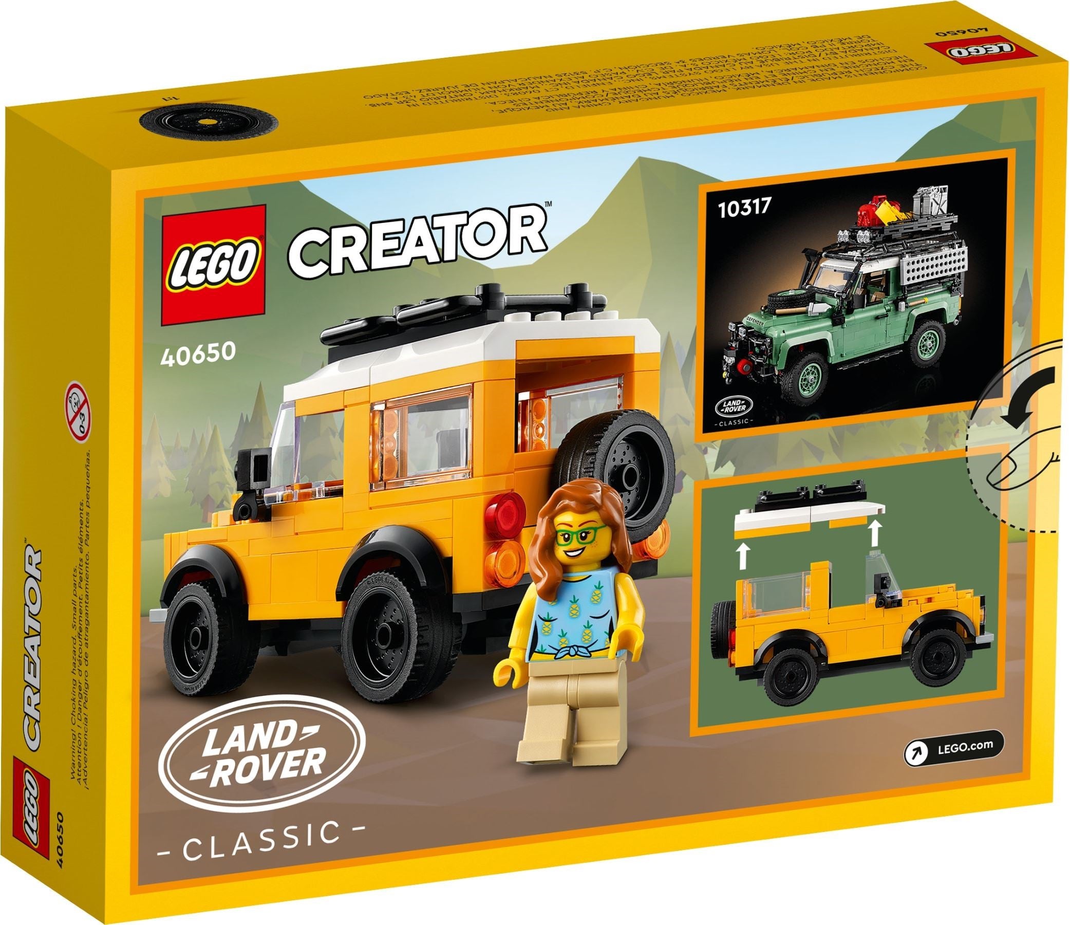 LEGO Creator Klassischer Landrover Defender 40650