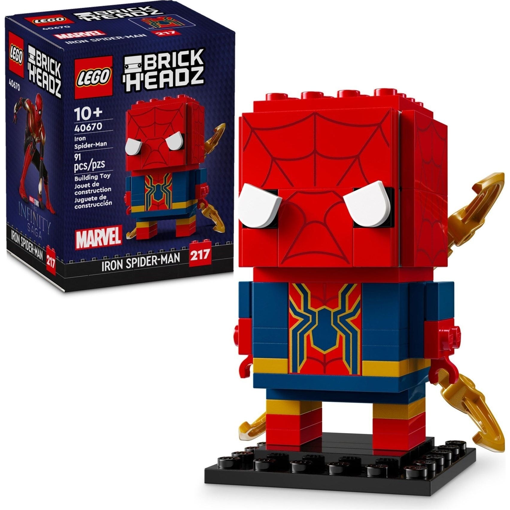 LEGO Brickheadz Iron Spider-Man 40670