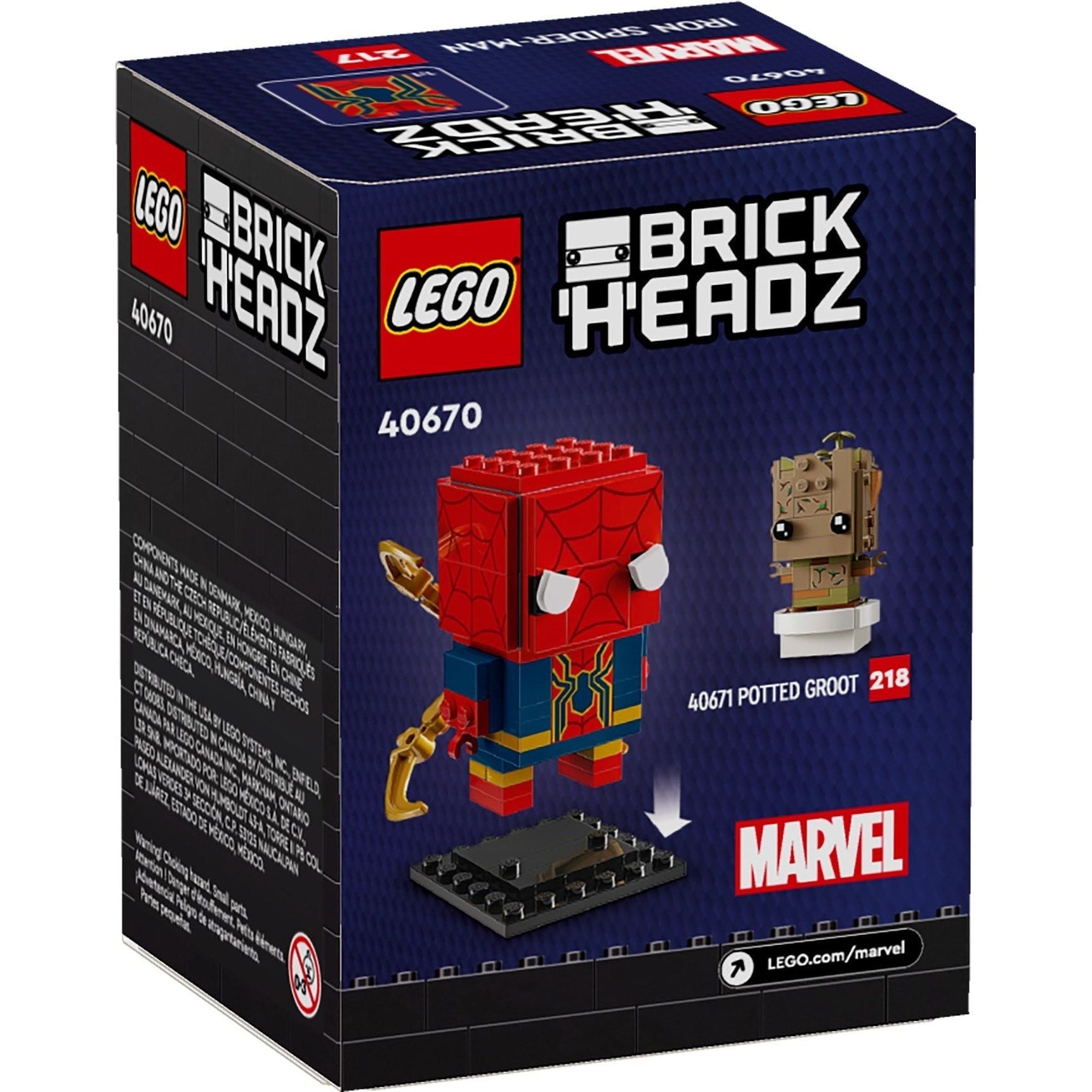 LEGO Brickheadz Iron Spider-Man 40670