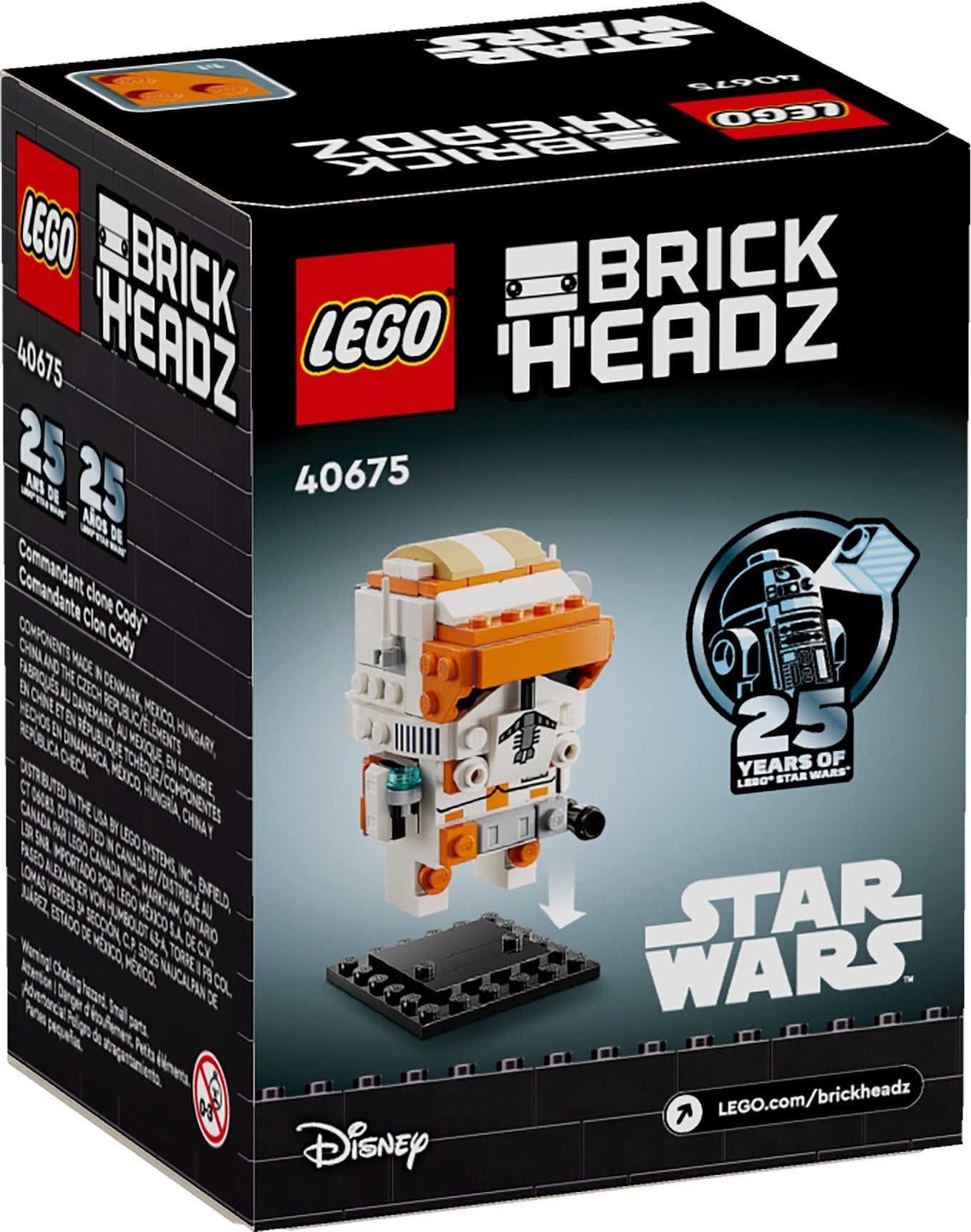 LEGO Brickheadz Klon Commander Cody 40675