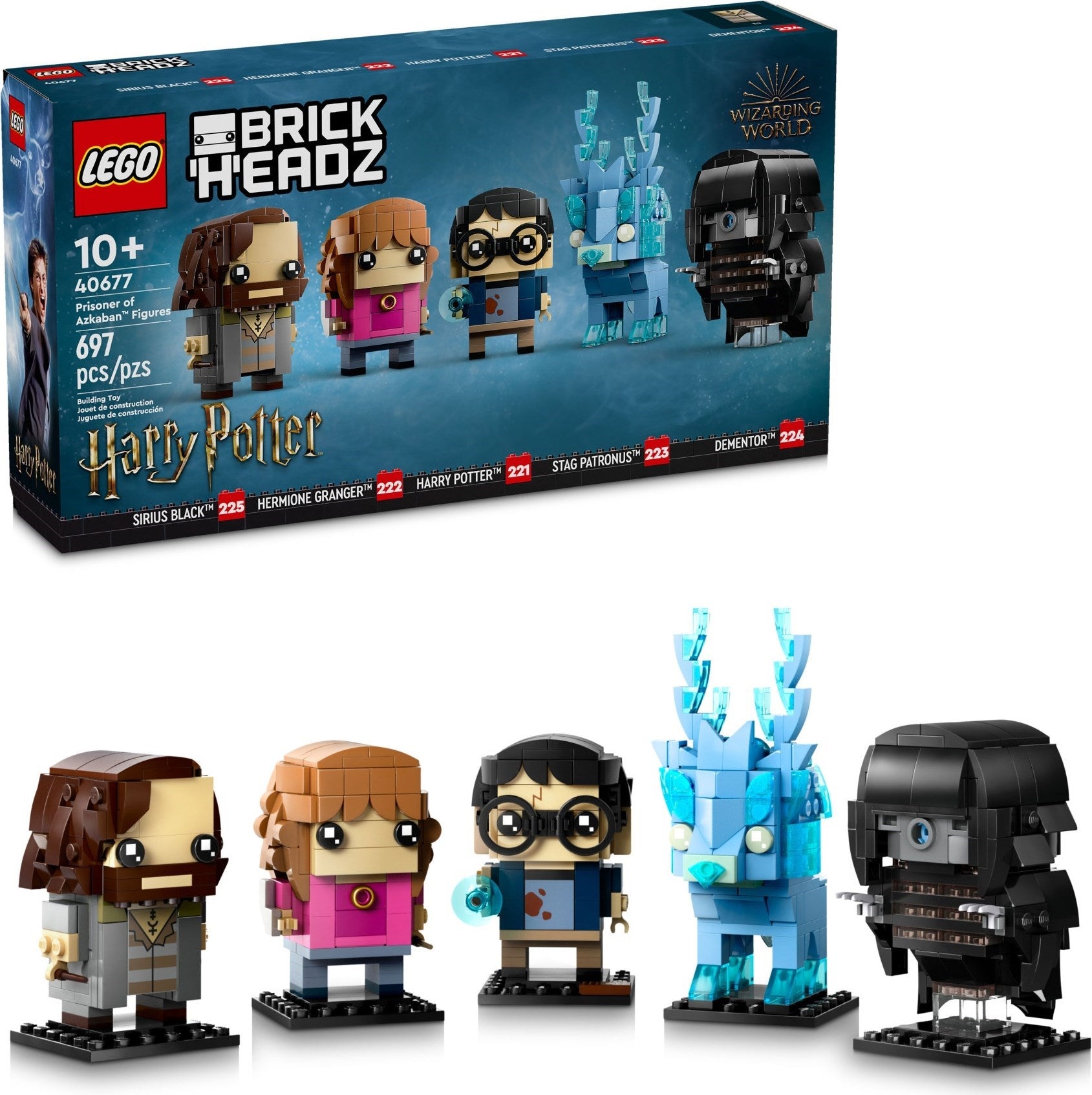 LEGO Brickheadz Figuren aus Harry Potter und der Gefangene von Askaban 40677