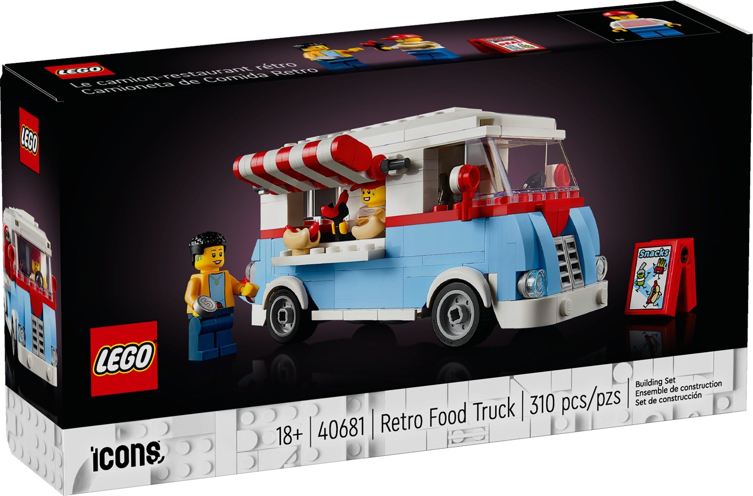 LEGO Icons Retro Food Truck 40681